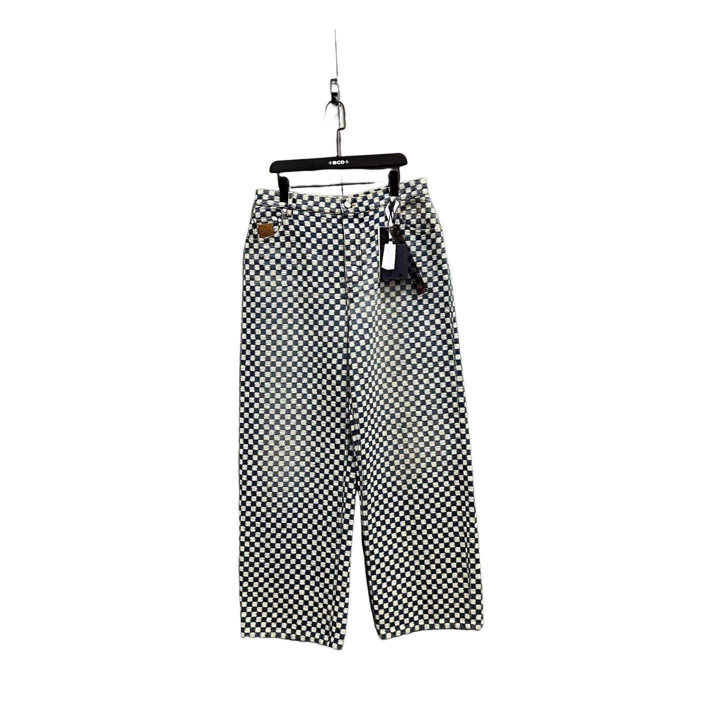 Louis Vuitton Louis Vuitton x Nigo Mini Damier Denim Pants 32 Size US 32 / EU 48 - 1 Thumbnail