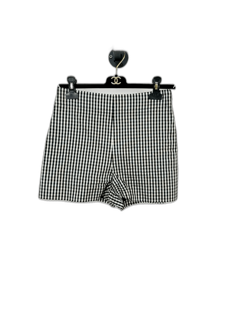 Dior Dior Checkered Shorts in Good Condition-2505 Size 27" / US 4 / IT 40 - 1 Thumbnail