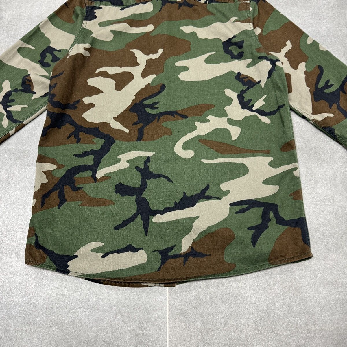 Carhartt Wip Carhartt WIP L/S Military Shirt Button Camouflage Men Size M Size US M / EU 48-50 / 2 - 23 Thumbnail