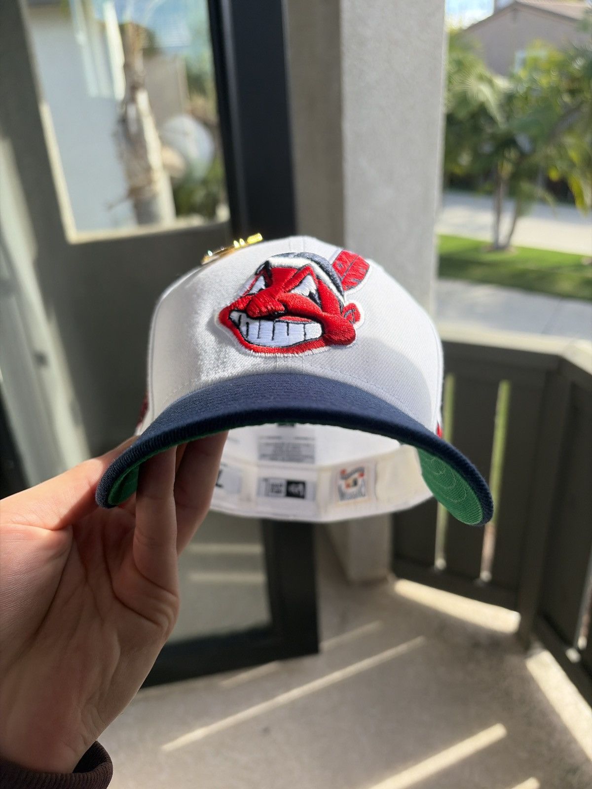 7 1/4 MyFitteds Gwinnett Stripers Realtree EDGE Camo Fitted