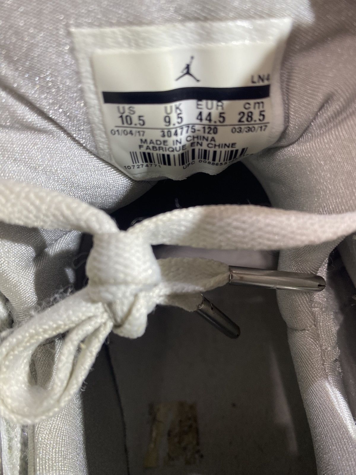 Jordan Brand Air Jordan 7 “Pure Money” Size 10.5 Authentic Size US 10.5 / EU 43-44 - 4 Thumbnail
