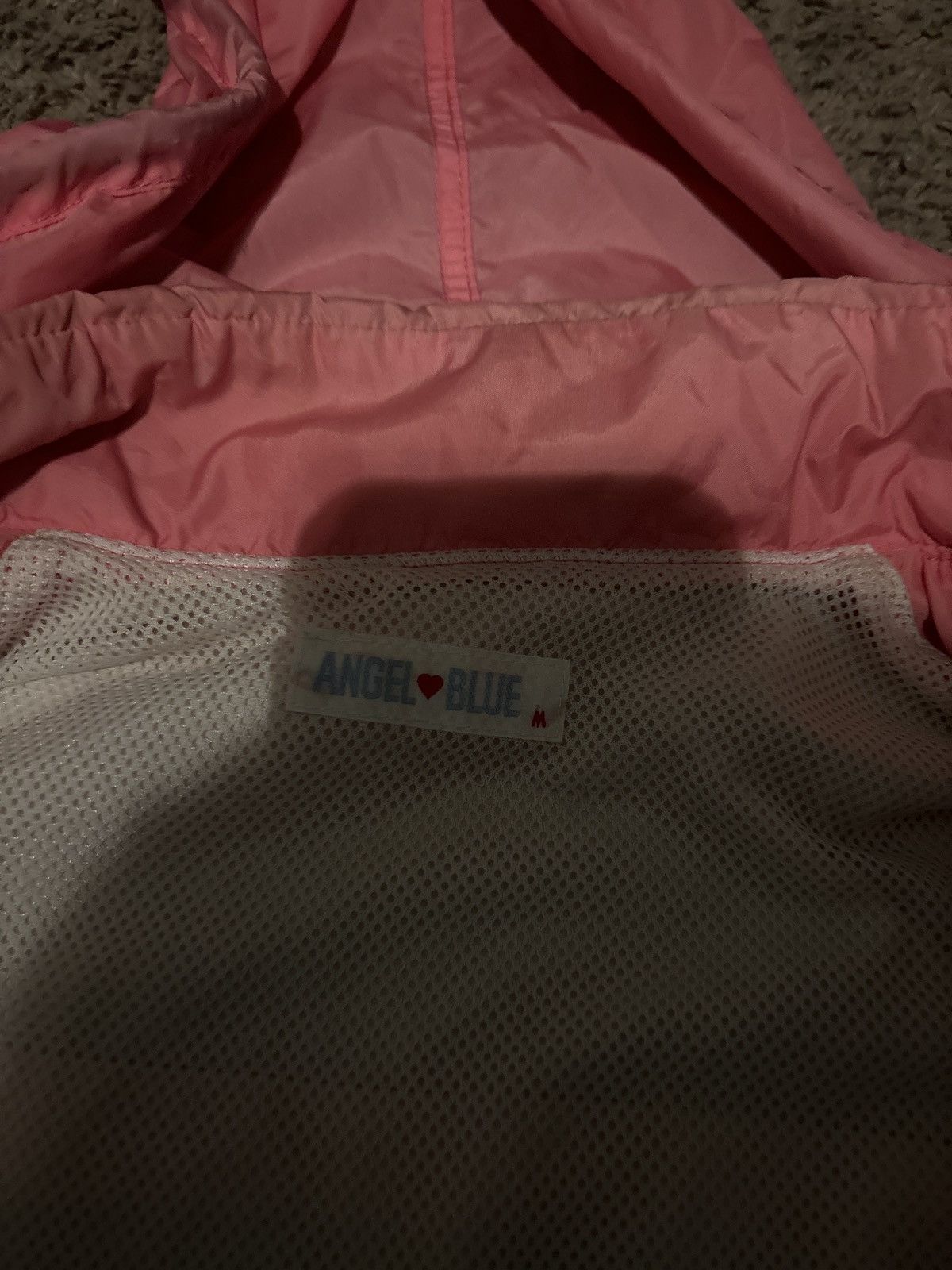 Angel Blue × Japanese Brand 2000S ANGEL BLUE "CUTE WEAR" ZIP UP WINDBREAKER Size US S / EU 44-46 / 1 - 3 Thumbnail