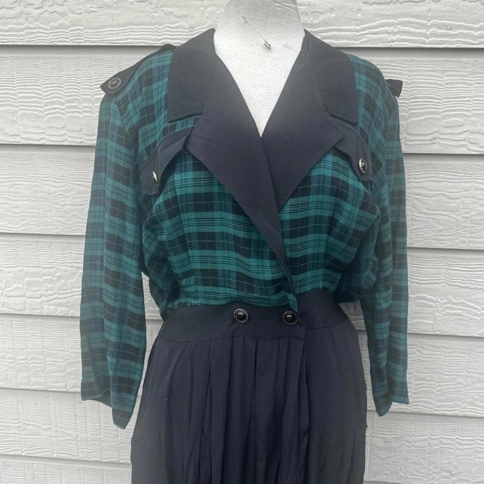 Other Bridge Club California Vtg Sailor Jumpsuit Size L/xl ? Size 40" / US 18 - 3 Thumbnail