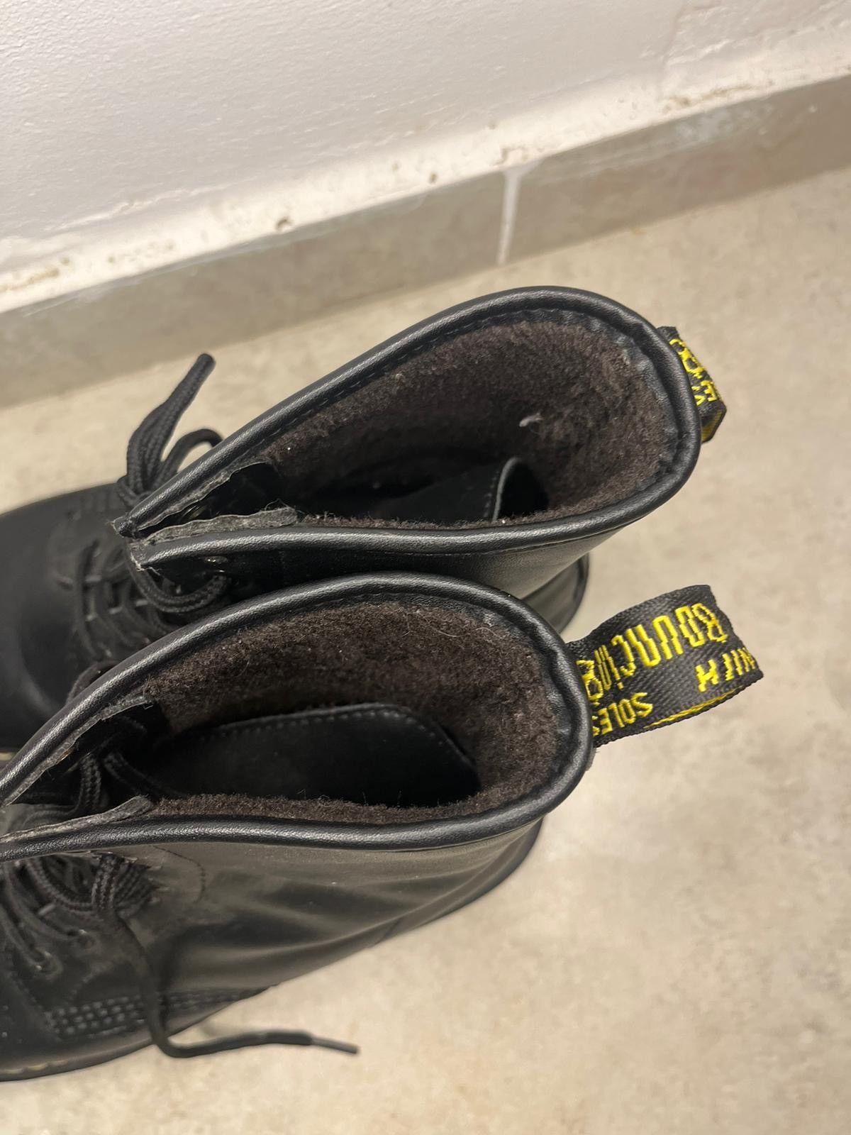 Dr. Martens Black Dr. Martens boots Size US 8.5 / IT 38.5 - 3 Thumbnail