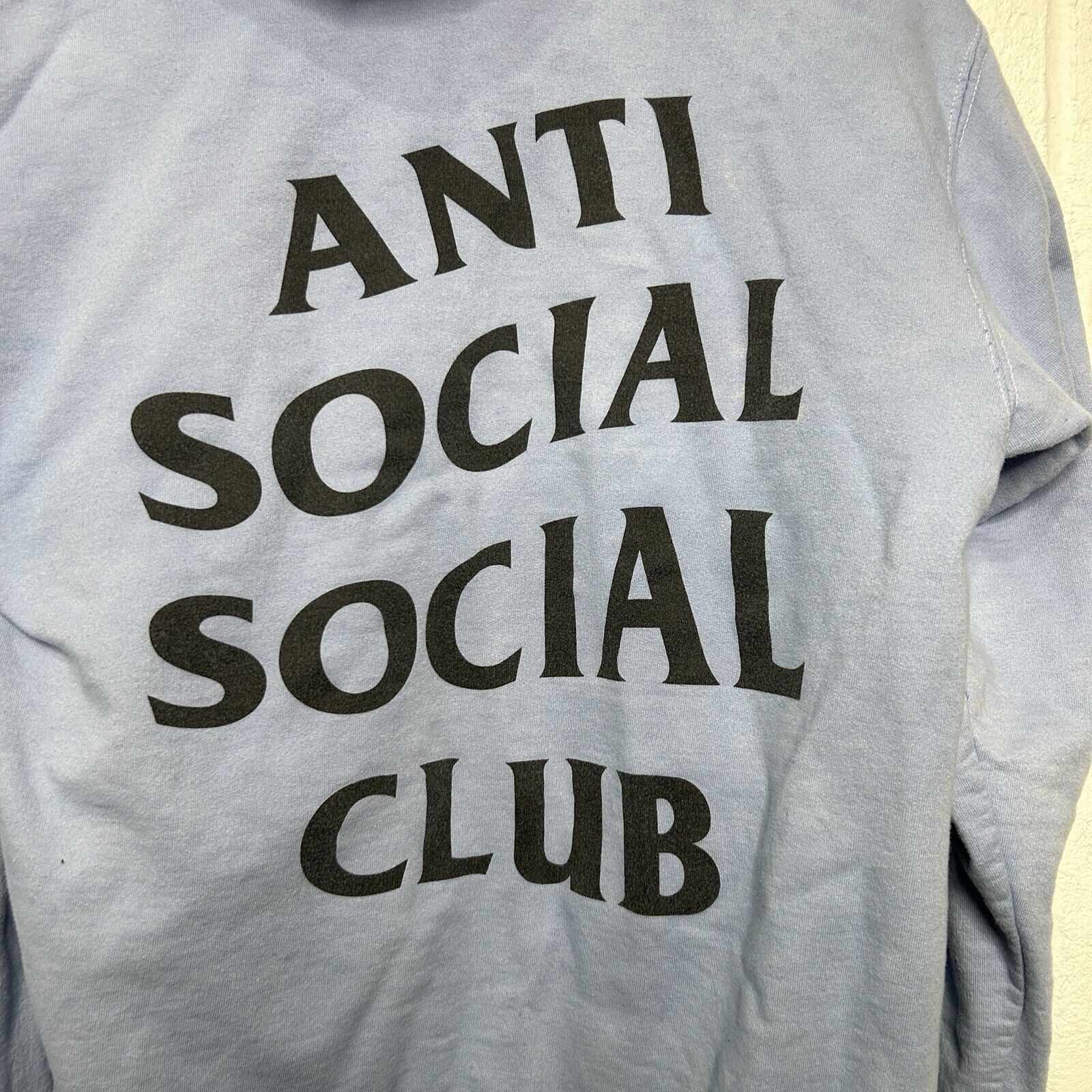 Anti Social Social Club Anti Social Social Club ASSC Hoodie “Blue White” Size US M / EU 48-50 / 2 - 2 Thumbnail