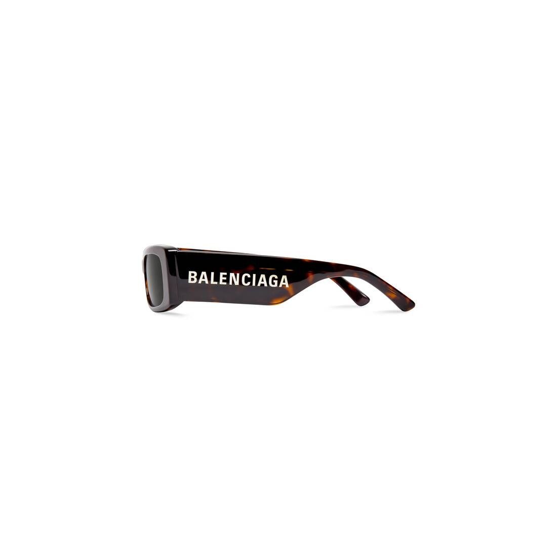 Balenciaga o1la1rc1a0725 Size: OS / Max Rectangle Sunglasses in Havana Size ONE SIZE - 3 Thumbnail