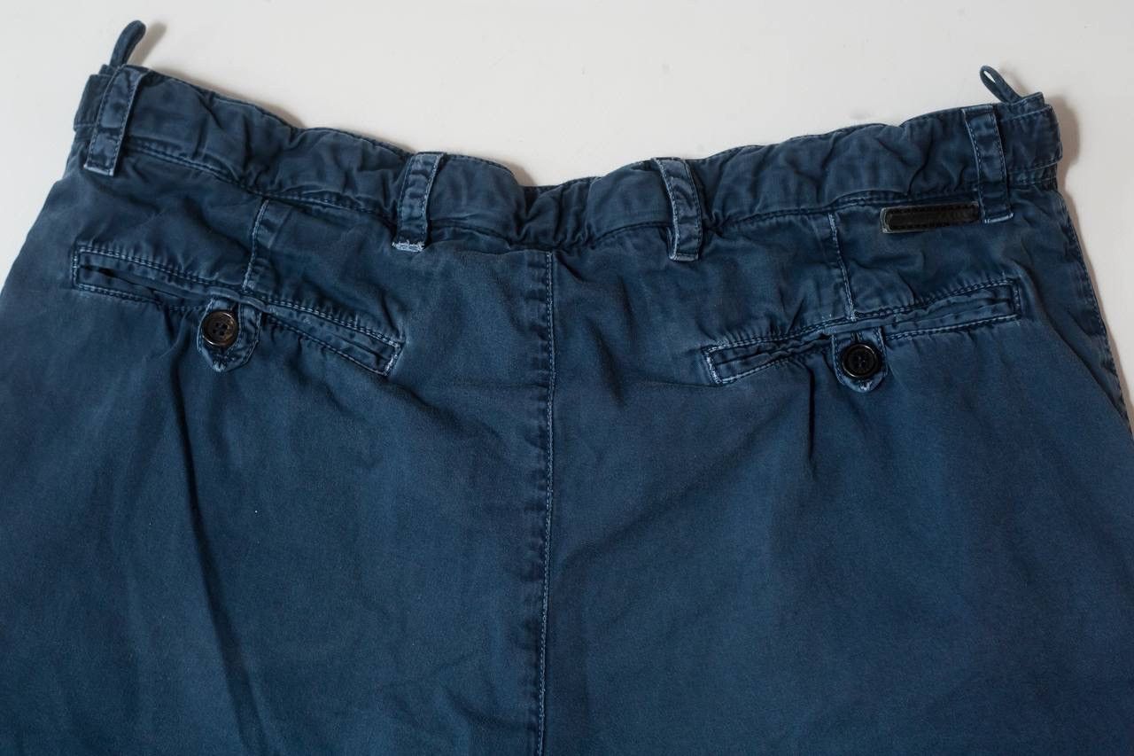 Prada Prada Sport Black Tab Baggy Cotton Shorts Size US 31 - 6 Thumbnail