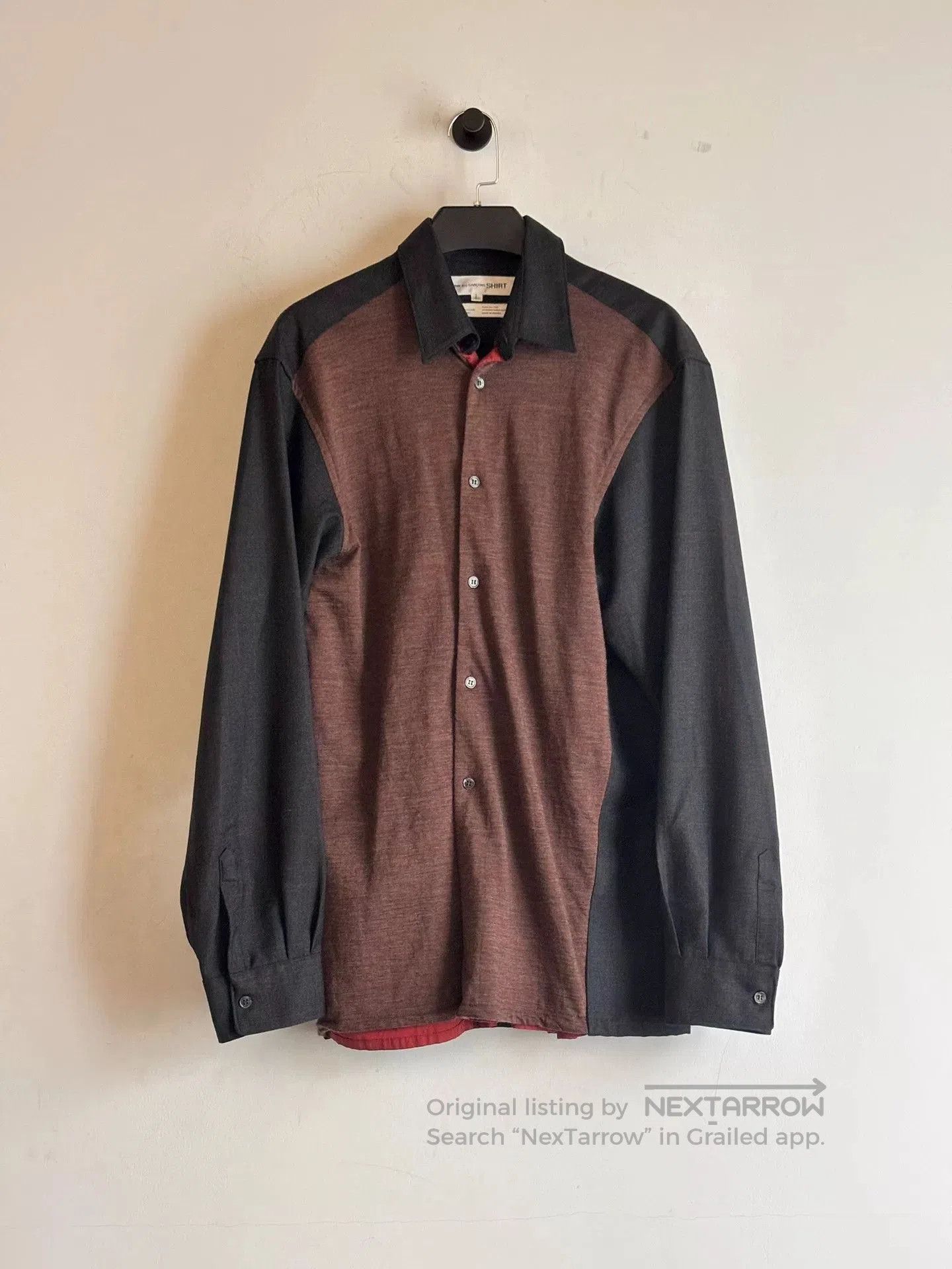 Comme des Garcons SHIRT comme des garcons wool blend shirt. Size US L / EU 52-54 / 3 - 1 Thumbnail