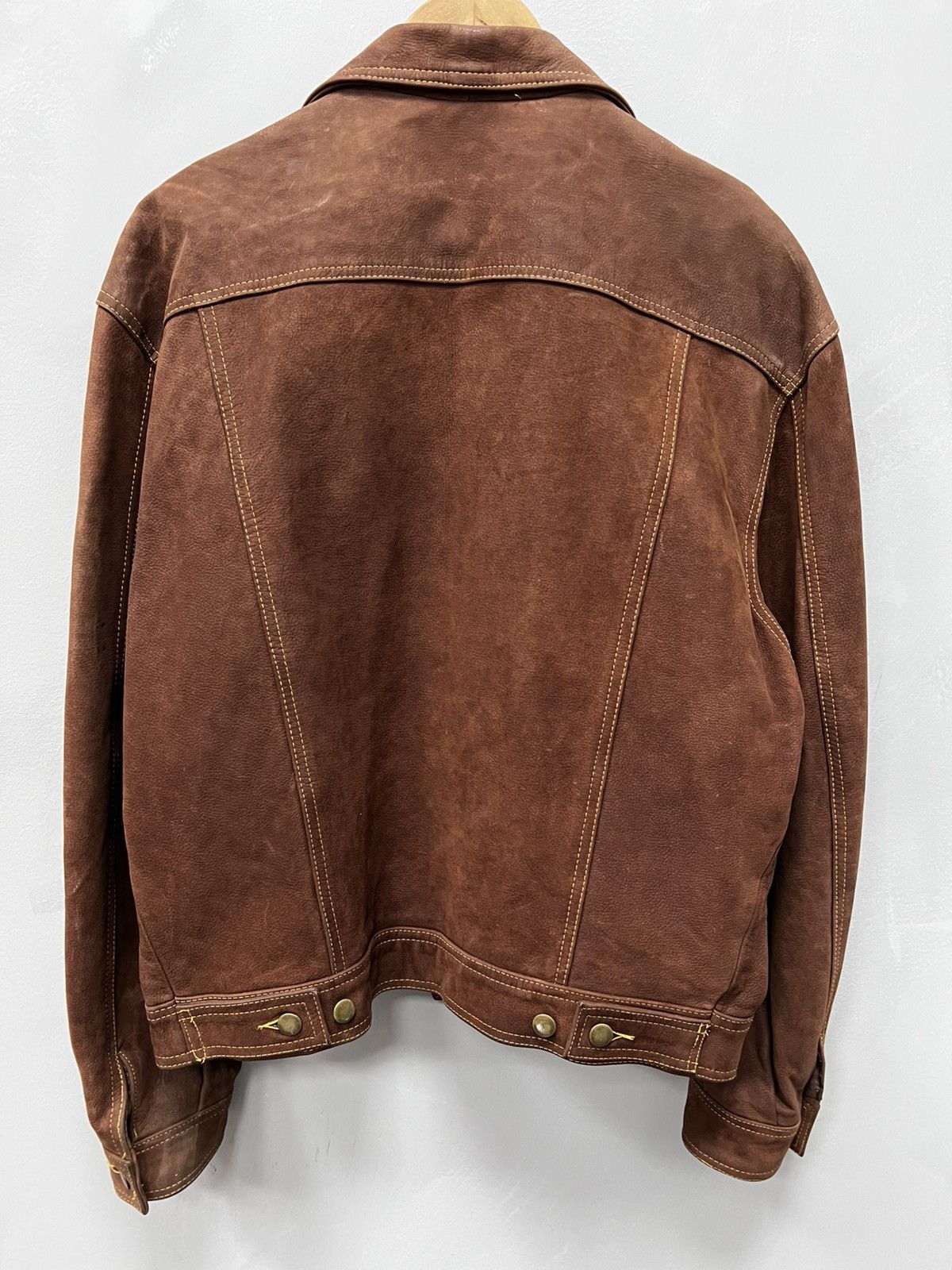 Vintage Cropped suede Real Leather Vintage Avantgarde Jacket Size US M / EU 48-50 / 2 - 11 Thumbnail