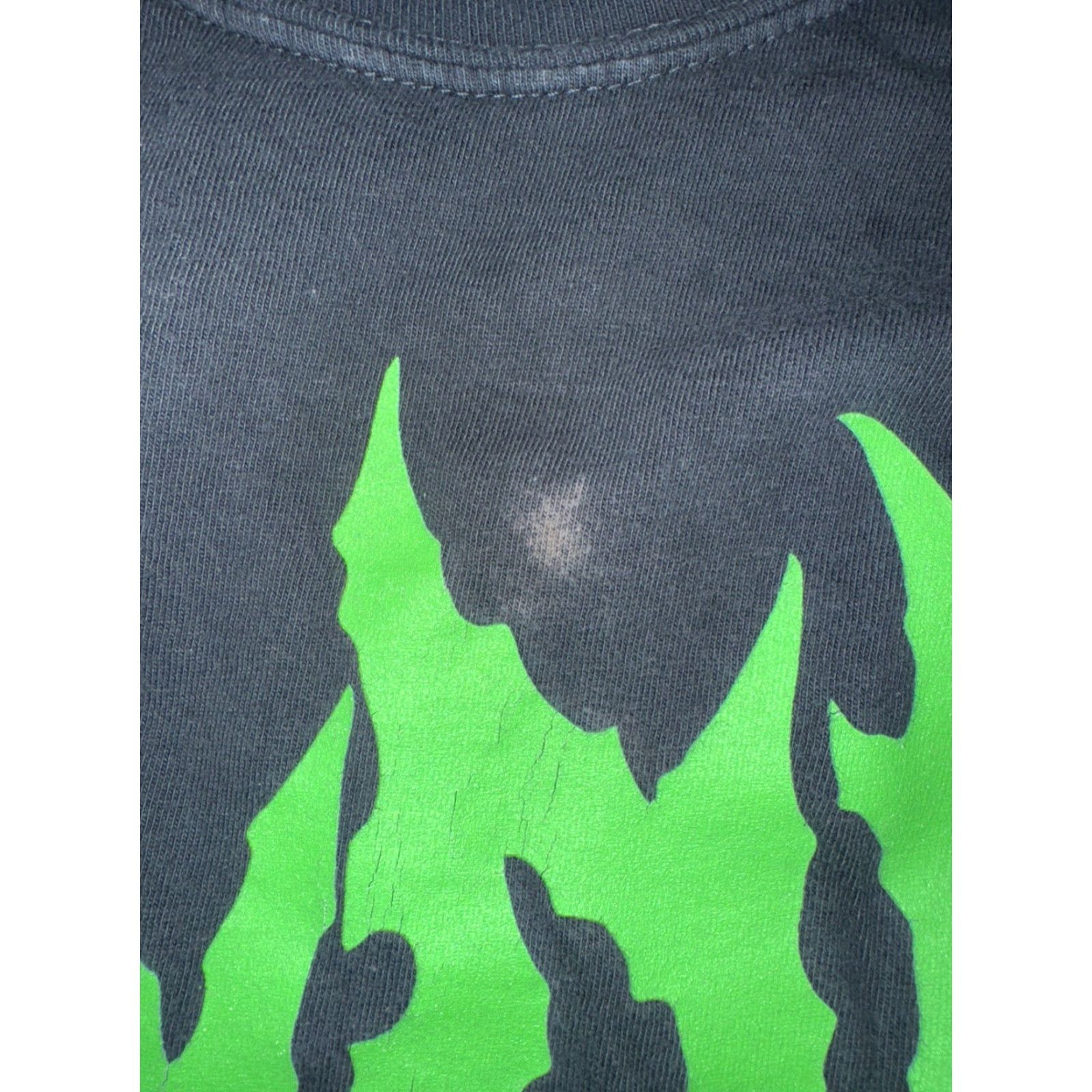 Vintage VINTAGE VXDN METAL Band Shirt Long Sleeve Black Green Barbed Wire Graphic L Mens Size US L / EU 52-54 / 3 - 4 Thumbnail