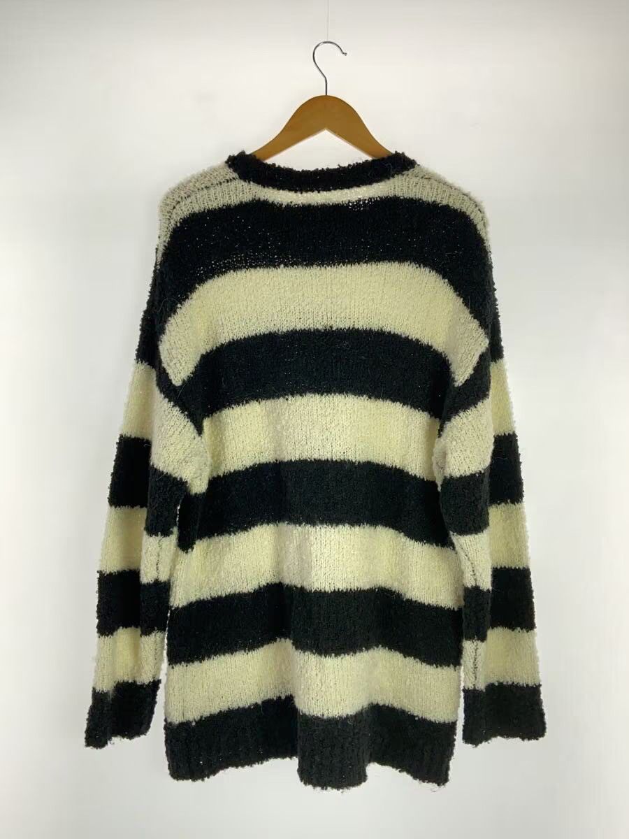 Number (N)ine Archive Grunge Striped Knit Sweater Size US L / EU 52-54 / 3 - 2 Thumbnail