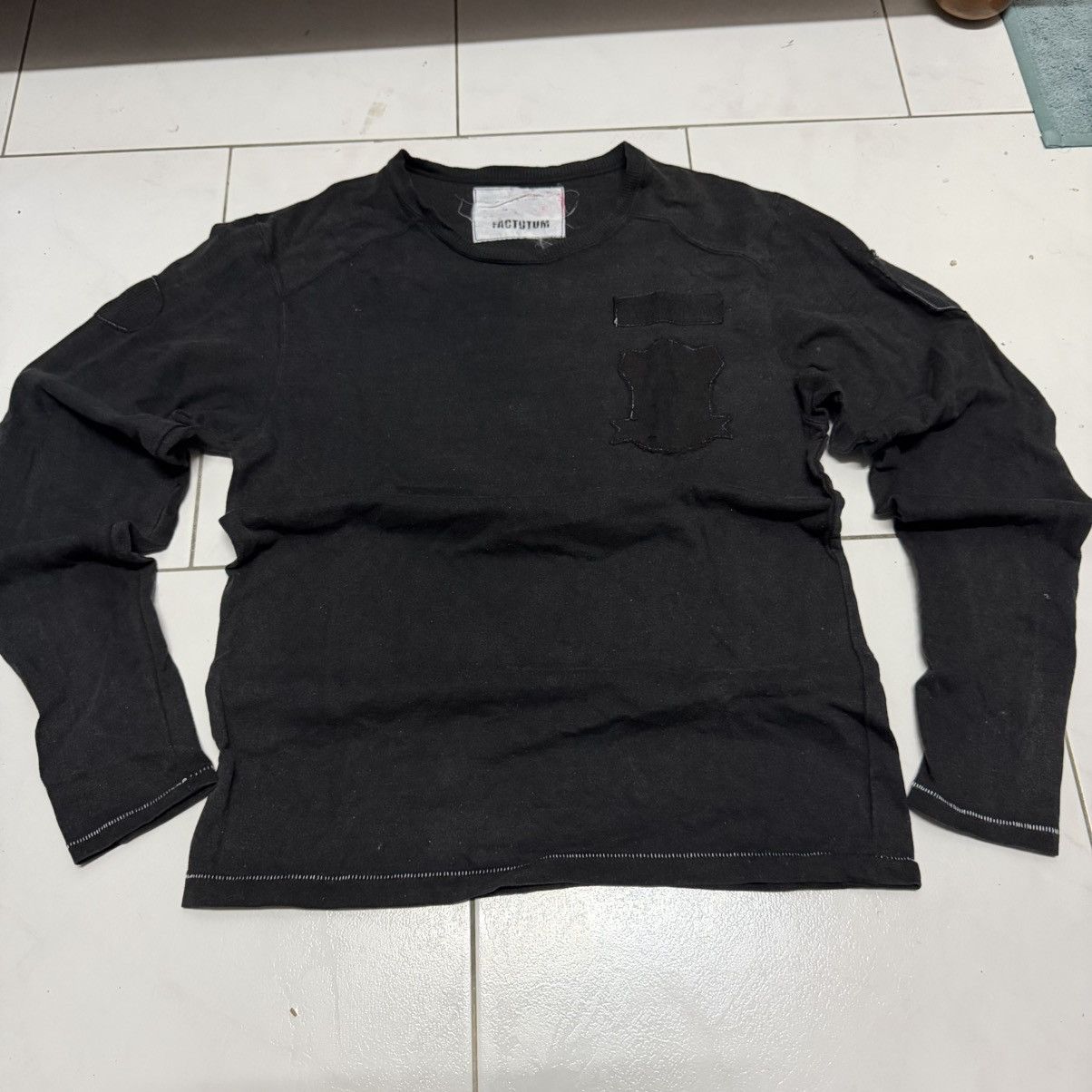 FACTOTUM Vintage Factotum long sleeve plain patches Size US L / EU 52-54 / 3 - 1 Thumbnail