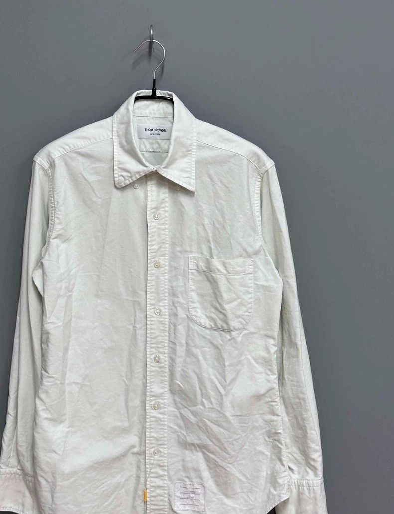 Thom Browne Thom Browne Plain-colored shirt 2506-Nextarrow Size US S / EU 44-46 / 1 - 2 Thumbnail