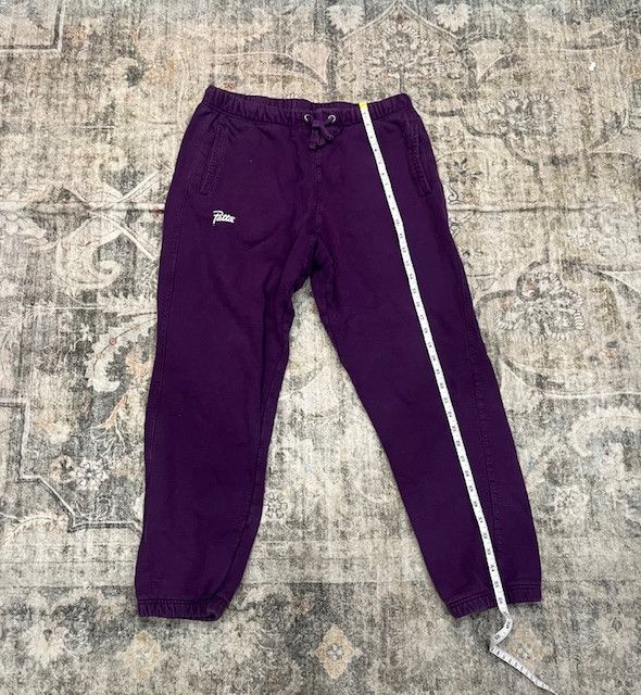Patta Patta Cotton Sweatpants – Size M – Purple Size US 32 / EU 48 - 2 Thumbnail