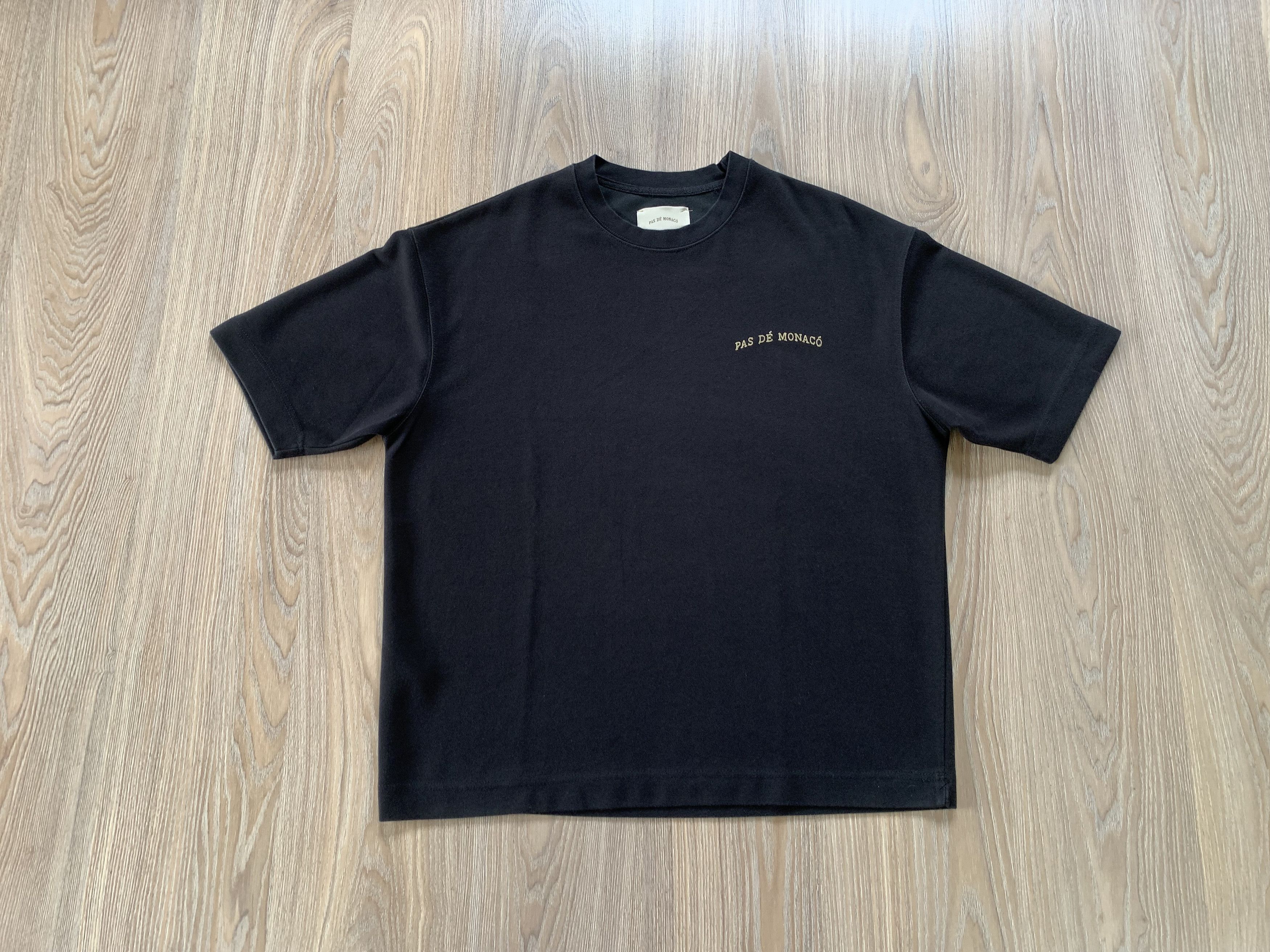 Other Pas De Monaco Black Graphic T-Shirt Size US XL / EU 56 / 4 - 1 Thumbnail