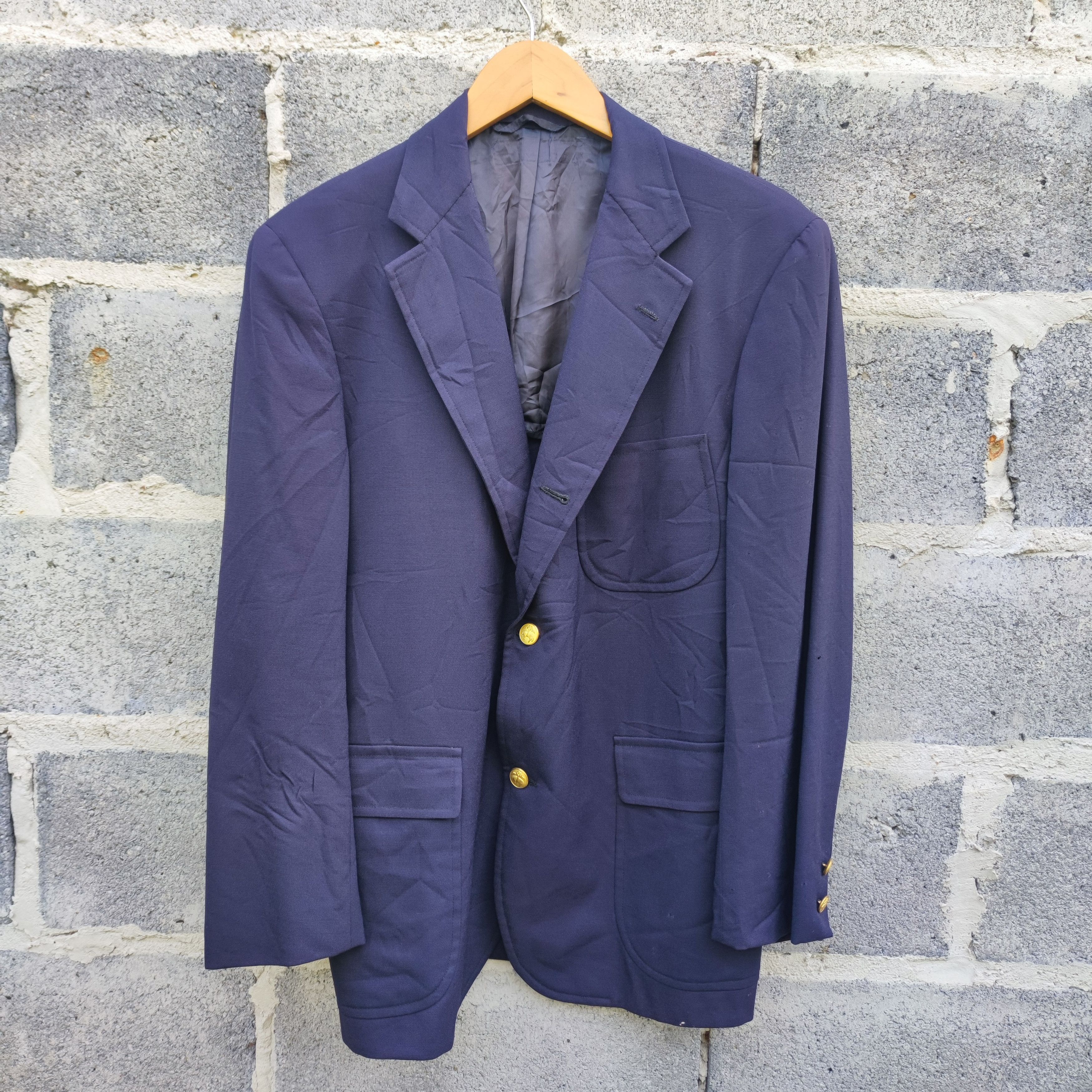 Brooks Brothers Brooks Brothers 346 Wool Blazer Jacket dark