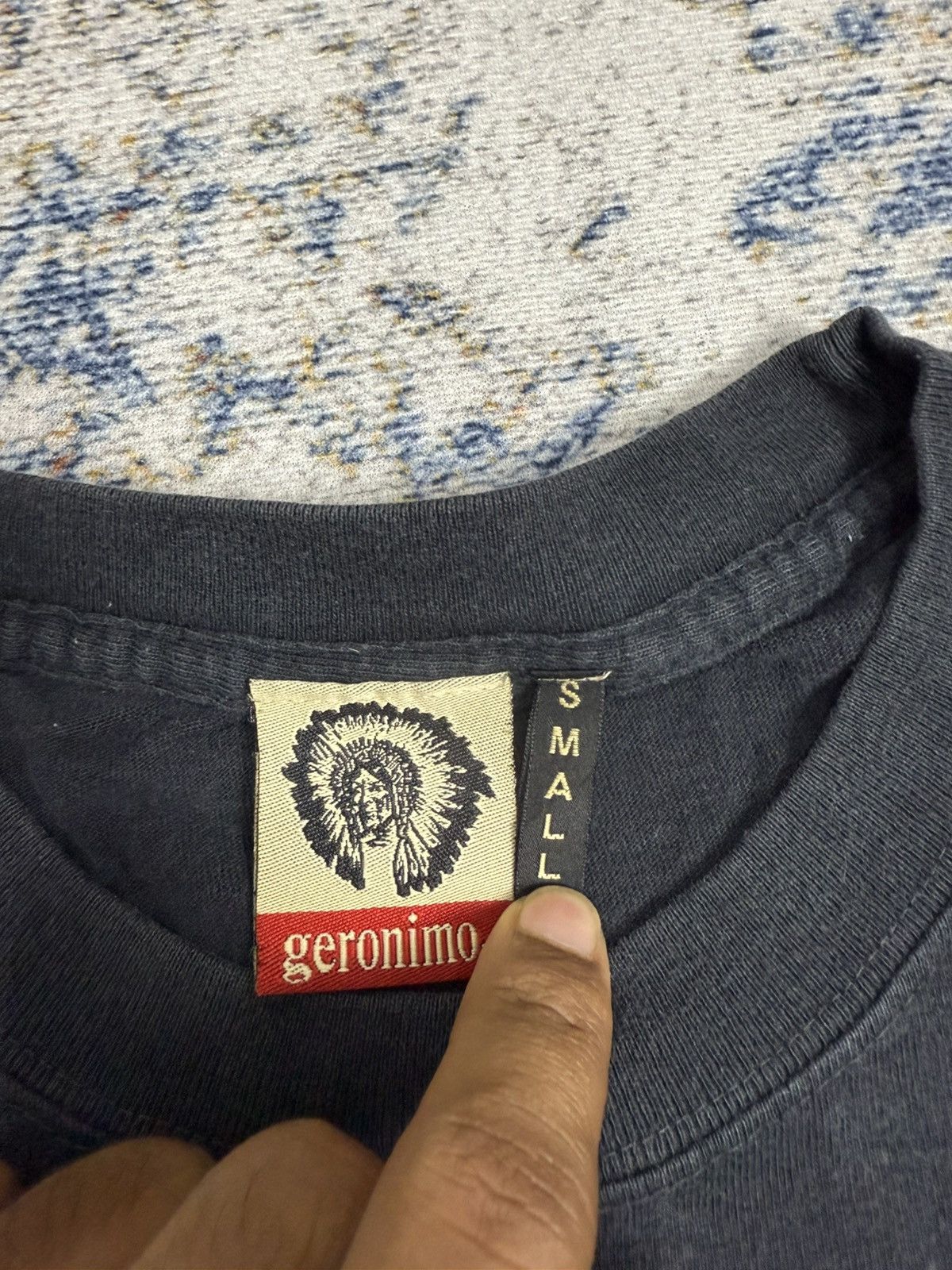 Indian Motorcycle Geronimo indiang art long sleeve Size US M / EU 48-50 / 2 - 8 Thumbnail