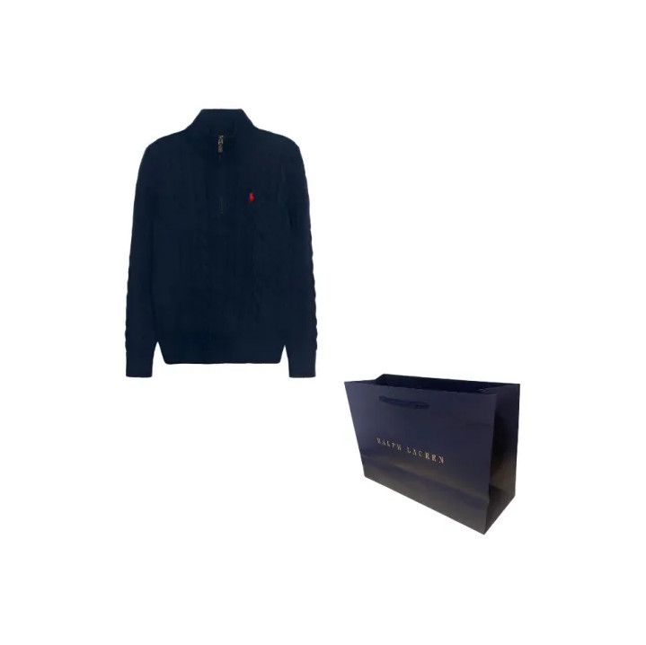 Polo Ralph Lauren Polo Ralph Lauren FW22 Cable Knit Sweater Size US XXL / EU 58 / 5 - 1 Thumbnail