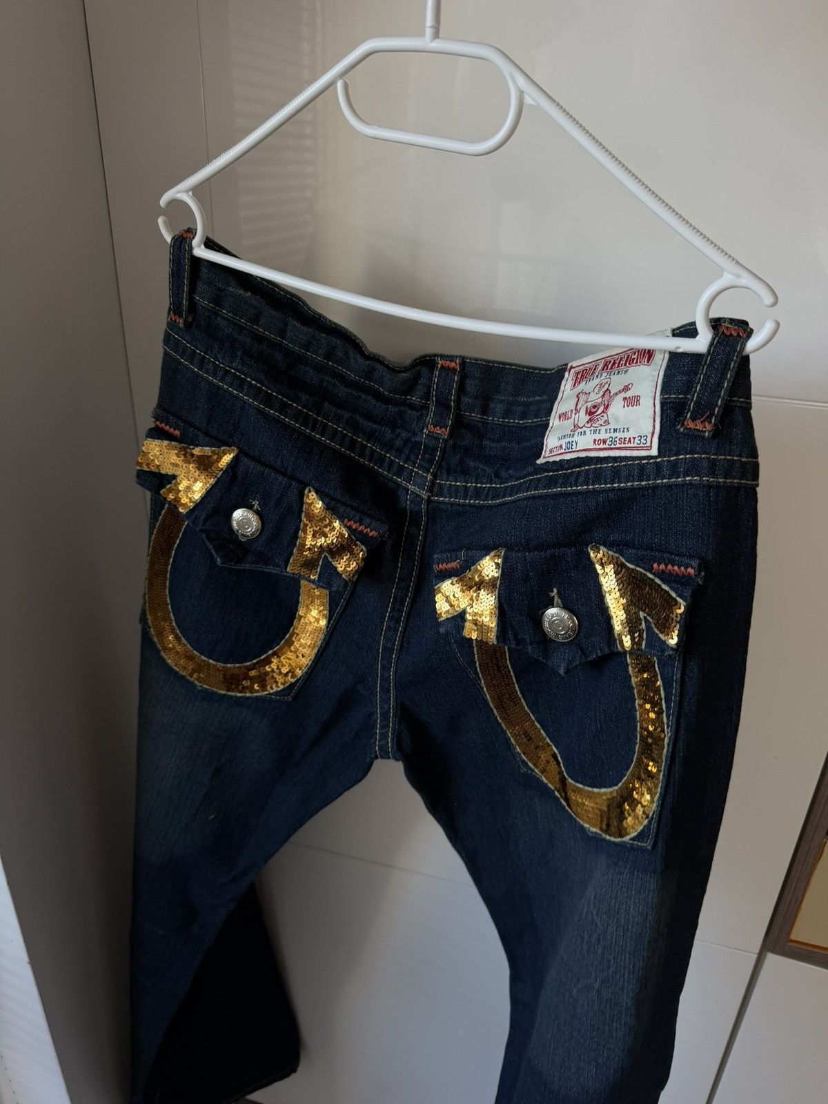 True Religion True Religion Rocco Relaxed Joey Bobby Y2k Jeans Size US 36 / EU 52 - 9 Thumbnail