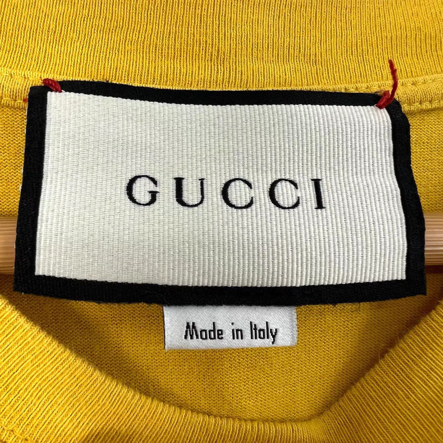 Gucci Gucci Yellow Anchor & Logo Print Short Sleeve K12 Size US M / EU 48-50 / 2 - 4 Thumbnail