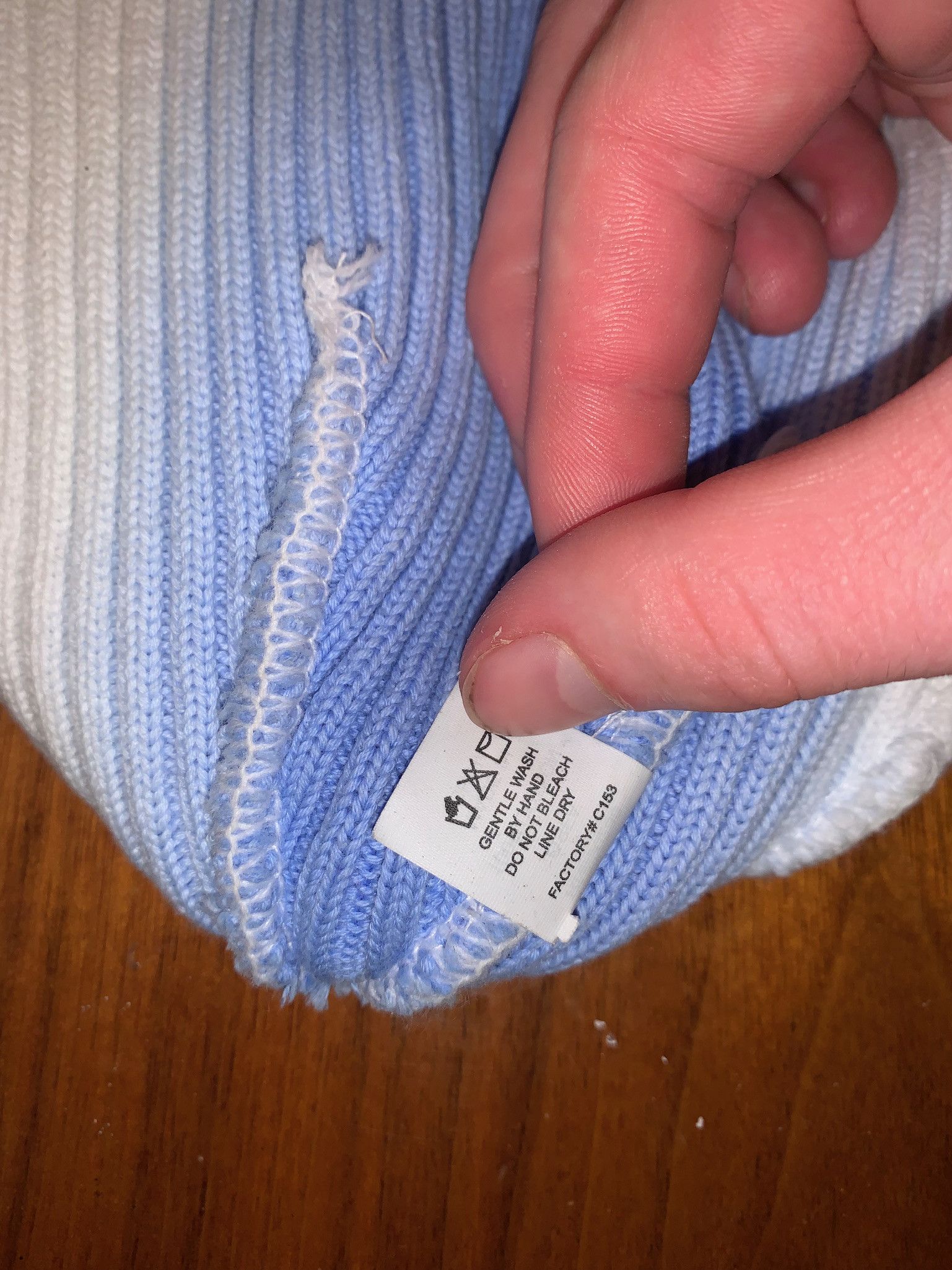 Adidas Adidas Colorwash Green/Blue Beanie Size ONE SIZE - 6 Thumbnail