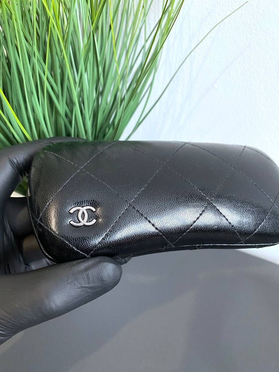 Chanel × Designer CHANEL Women's Rectangle Eyeglasses, 3281 c.1295 Size ONE SIZE - 2 Thumbnail