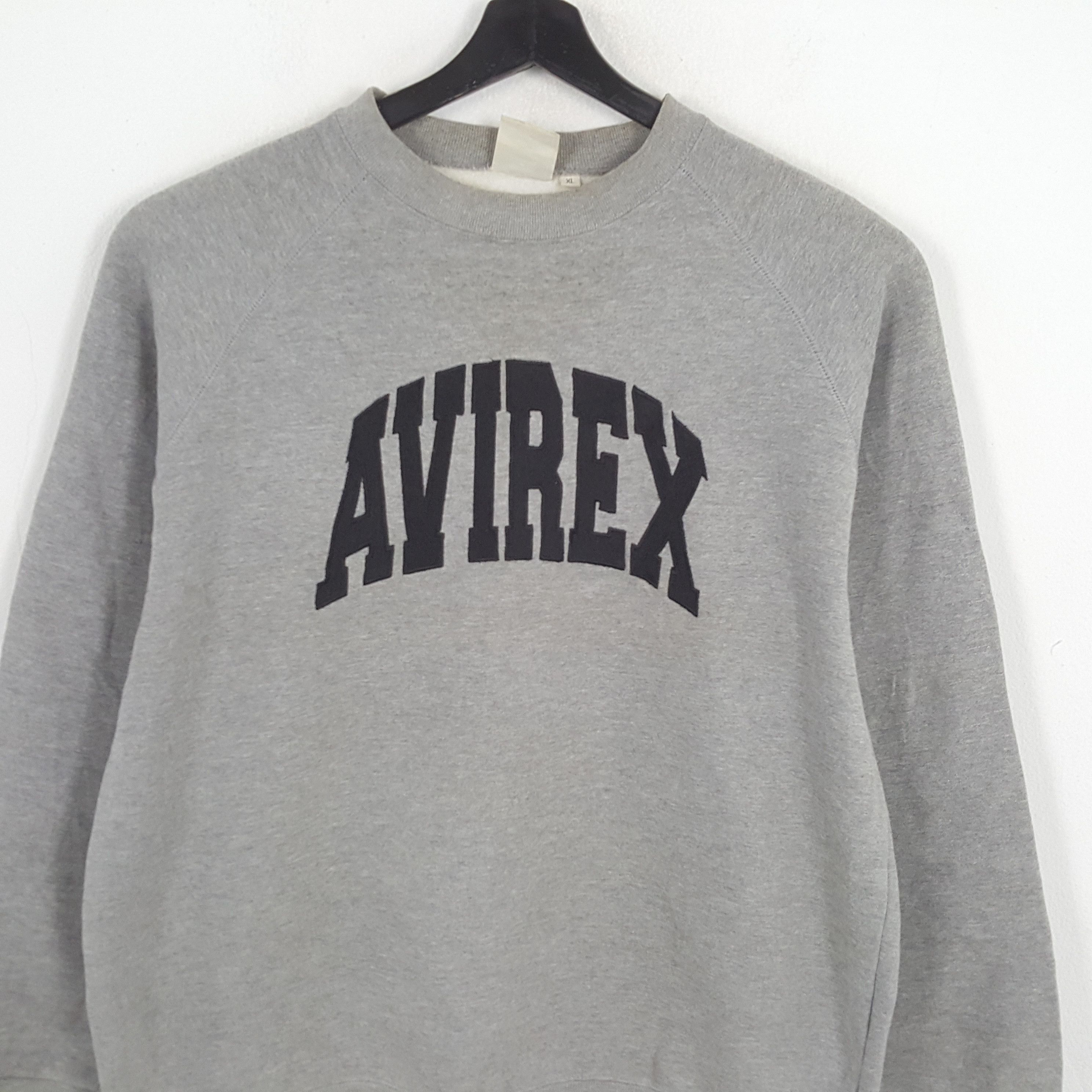 Avirex × Vintage AVIREX Spellout Design Streetwear Style Sweatshirt Size US L / EU 52-54 / 3 - 2 Thumbnail