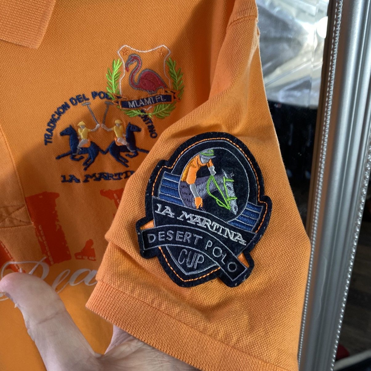 La Martina Vintage 90's la martina polo shirt Ralph lauren Thailand Size US XL / EU 56 / 4 - 4 Thumbnail