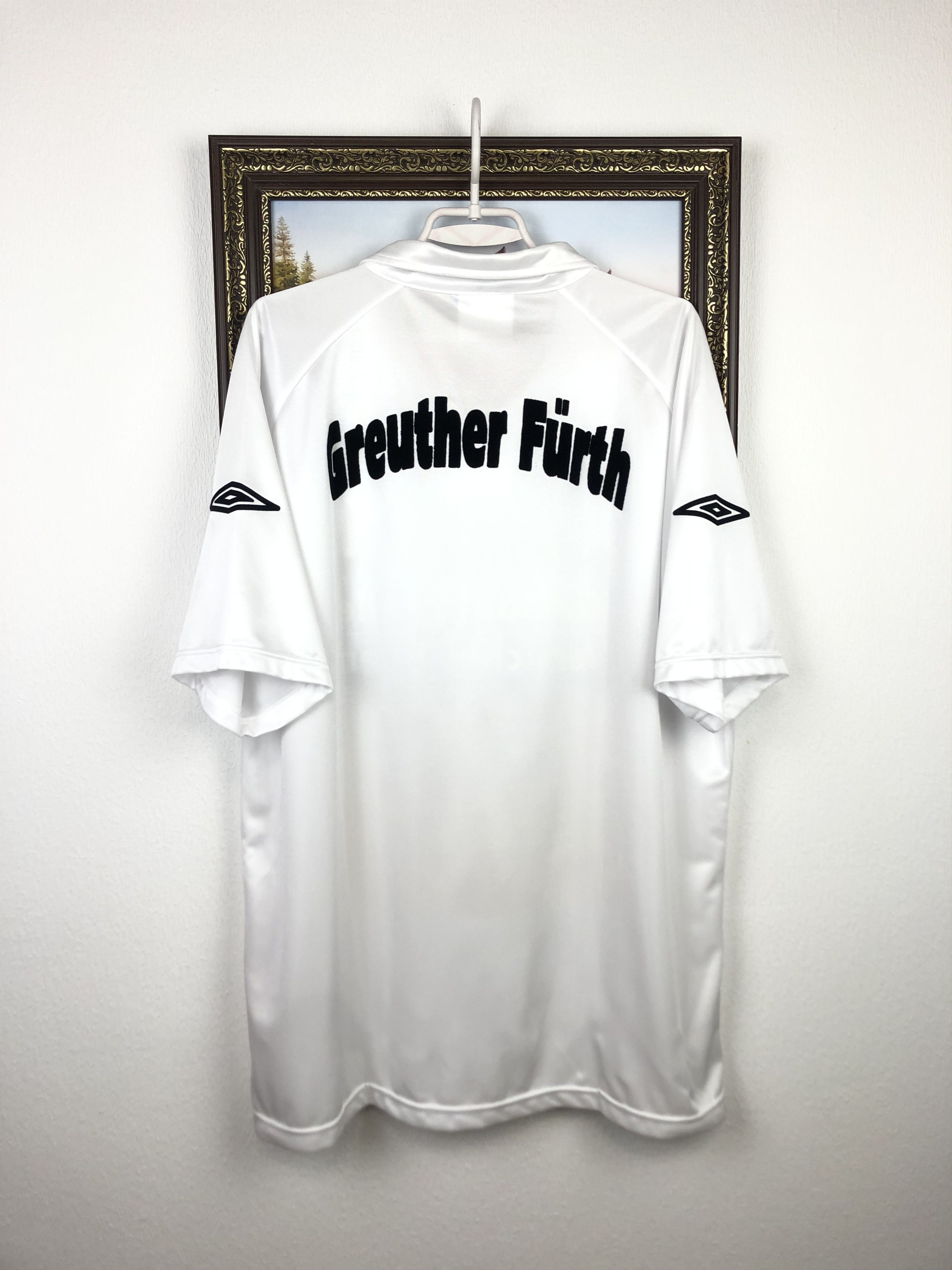 Umbro Greuther Furth football shirt 2003 Soccer Jersey Tee Hype Size US XXL / EU 58 / 5 - 9 Thumbnail