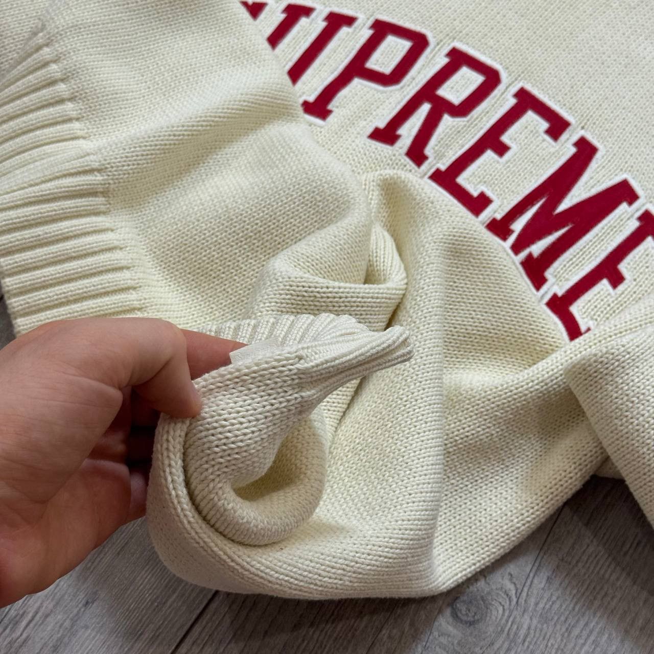 Supreme SUPREME Knit Sweater Size US XL / EU 56 / 4 - 2 Thumbnail