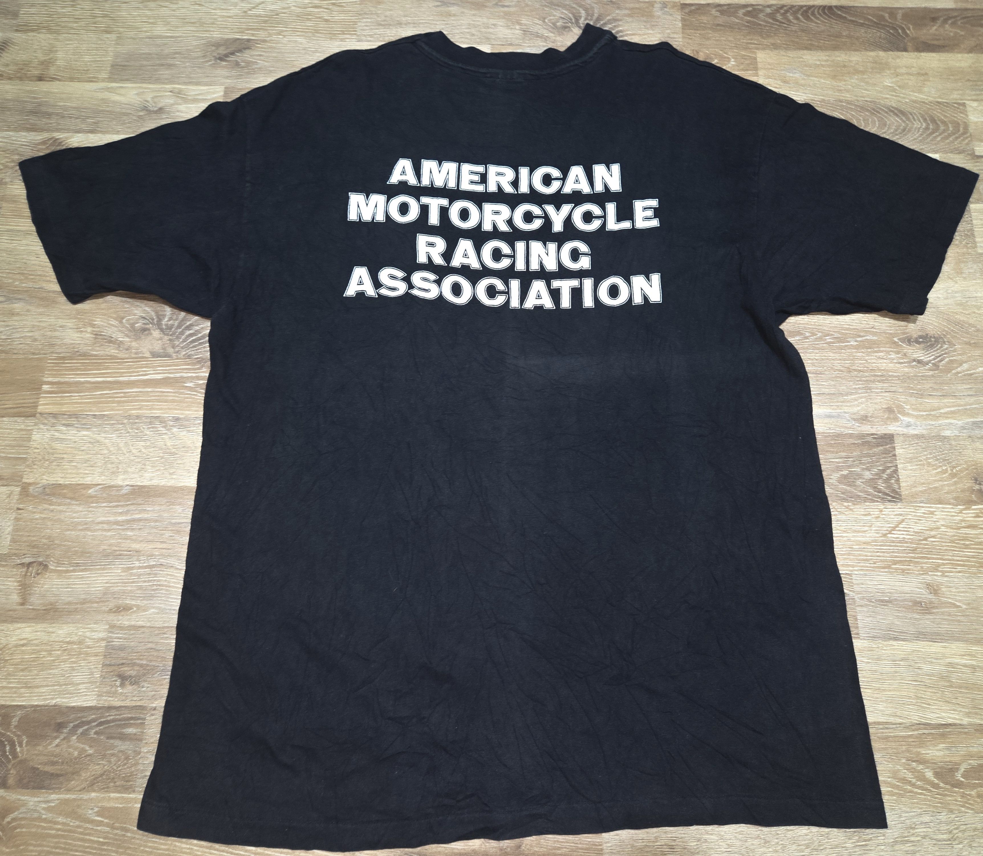 Harley Davidson Vintage 90s American Motorcycle Racing AMRA Harley HD Shirt Size US XL / EU 56 / 4 - 2 Thumbnail