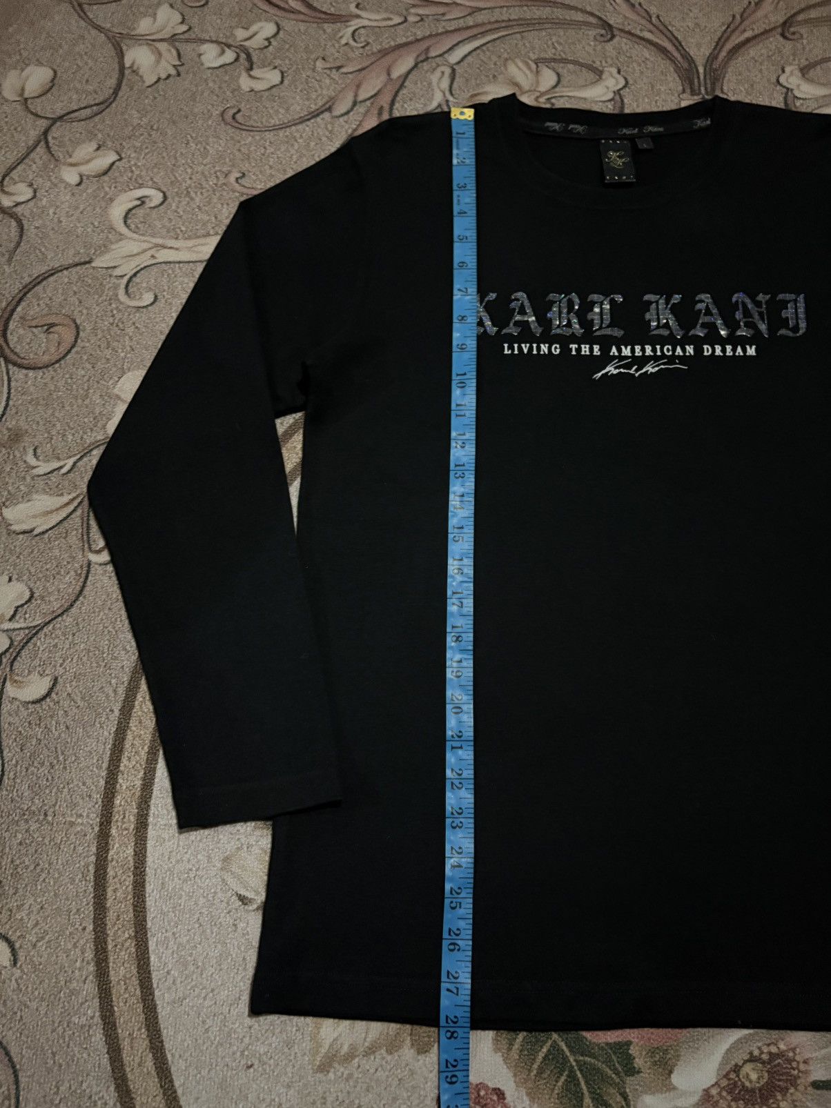 Karl Kani Vintage Karl Kani Spellout Long Sleeve T-Shirt Size US M / EU 48-50 / 2 - 13 Thumbnail