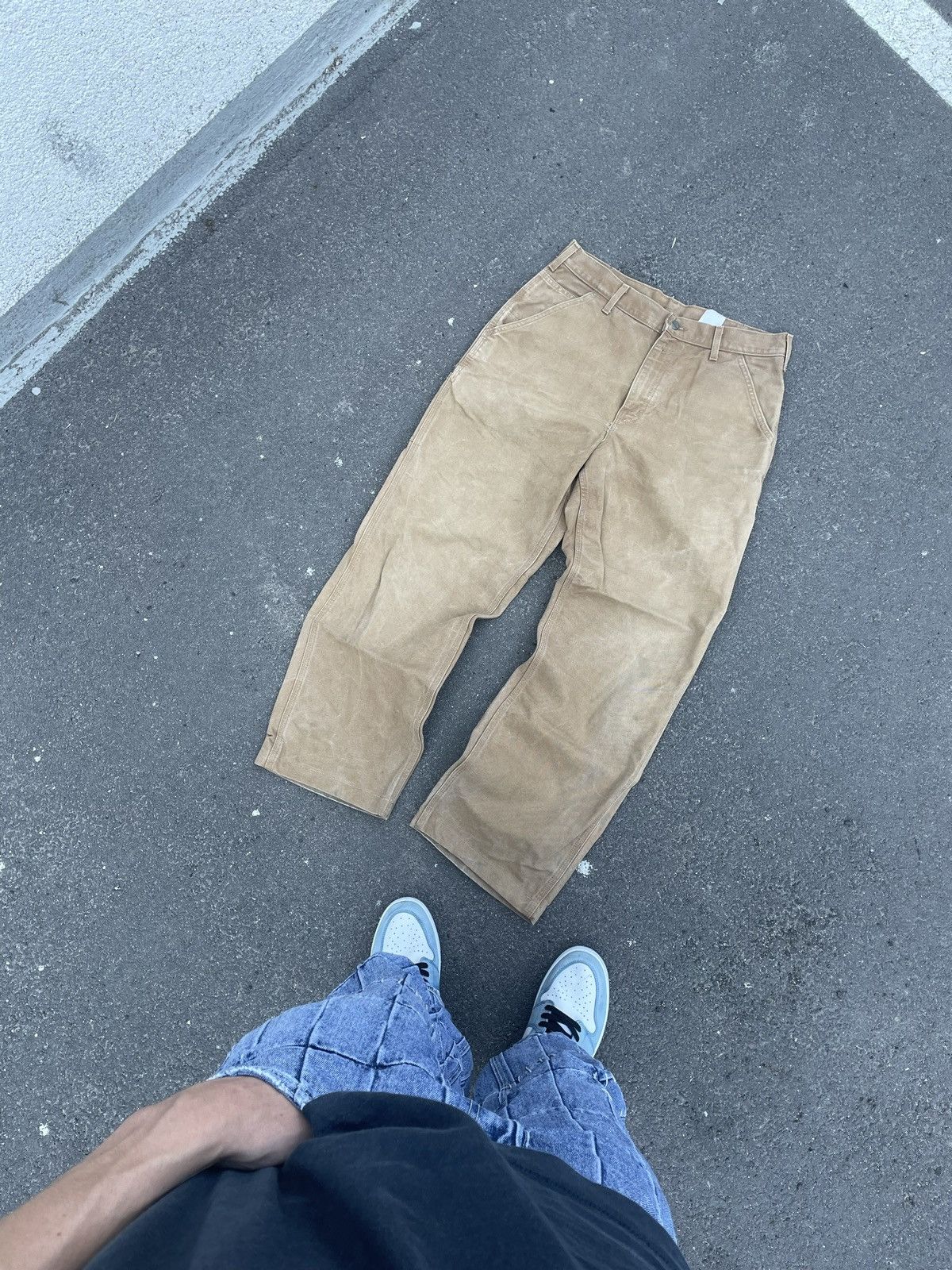 Carhartt Vintage Carhartt carpenter pants faded Size US 34 / EU 50 - 7 Thumbnail
