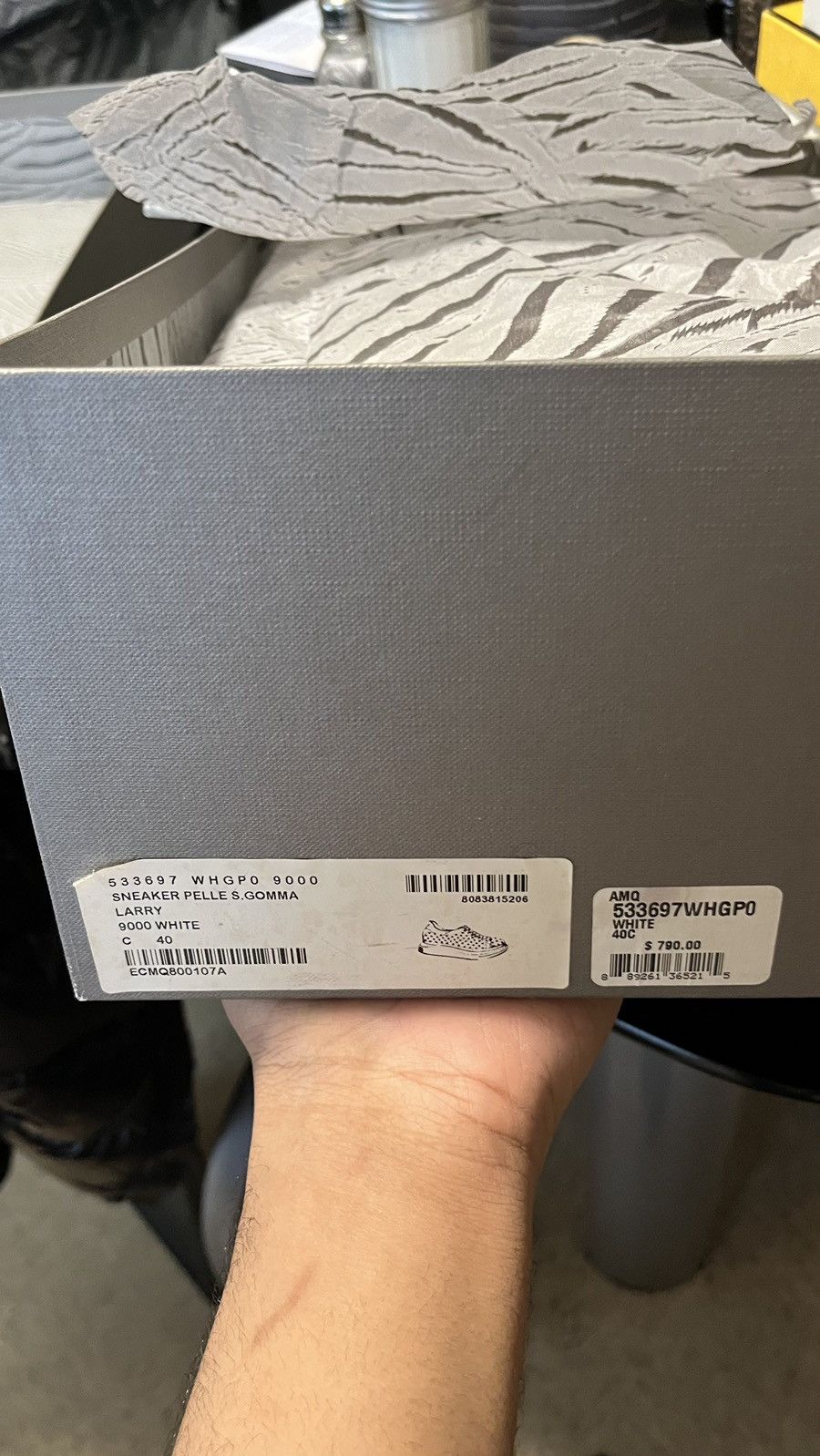 Alexander McQueen Alexander McQueen Spike-studded Leather Platform Sneakers Size US 10 / IT 40 - 3 Thumbnail