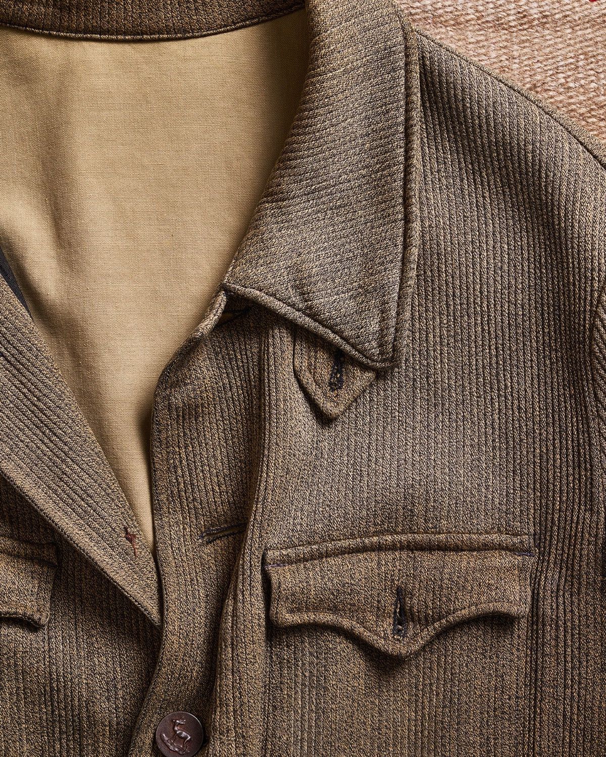 Other Doug Bihlmaier 1940s Vintage French Corded Hunting Jacket Size US L / EU 52-54 / 3 - 3 Thumbnail