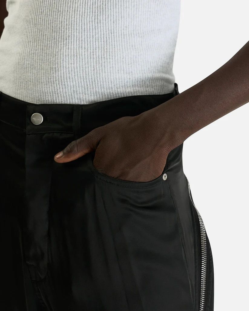 Rick Owens o1s1v1r1oon0825 Bolan Banana in Black Size US 36 / EU 52 - 5 Thumbnail