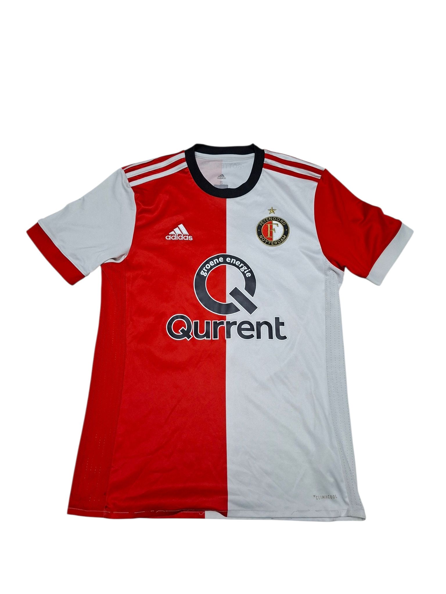 Adidas TOORNSTRA FEYENOORD ADIDAS VINTAGE 2017/2018 SOCCER JERSEY Size US S / EU 44-46 / 1 - 1 Thumbnail