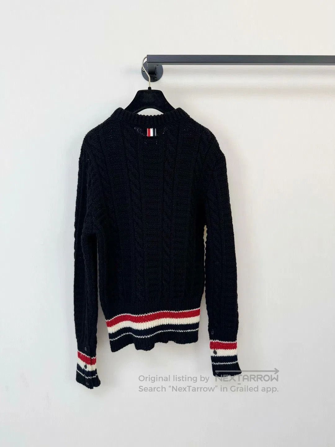 Thom Browne thom browne cable knit wool sweater. Size US M / EU 48-50 / 2 - 3 Thumbnail