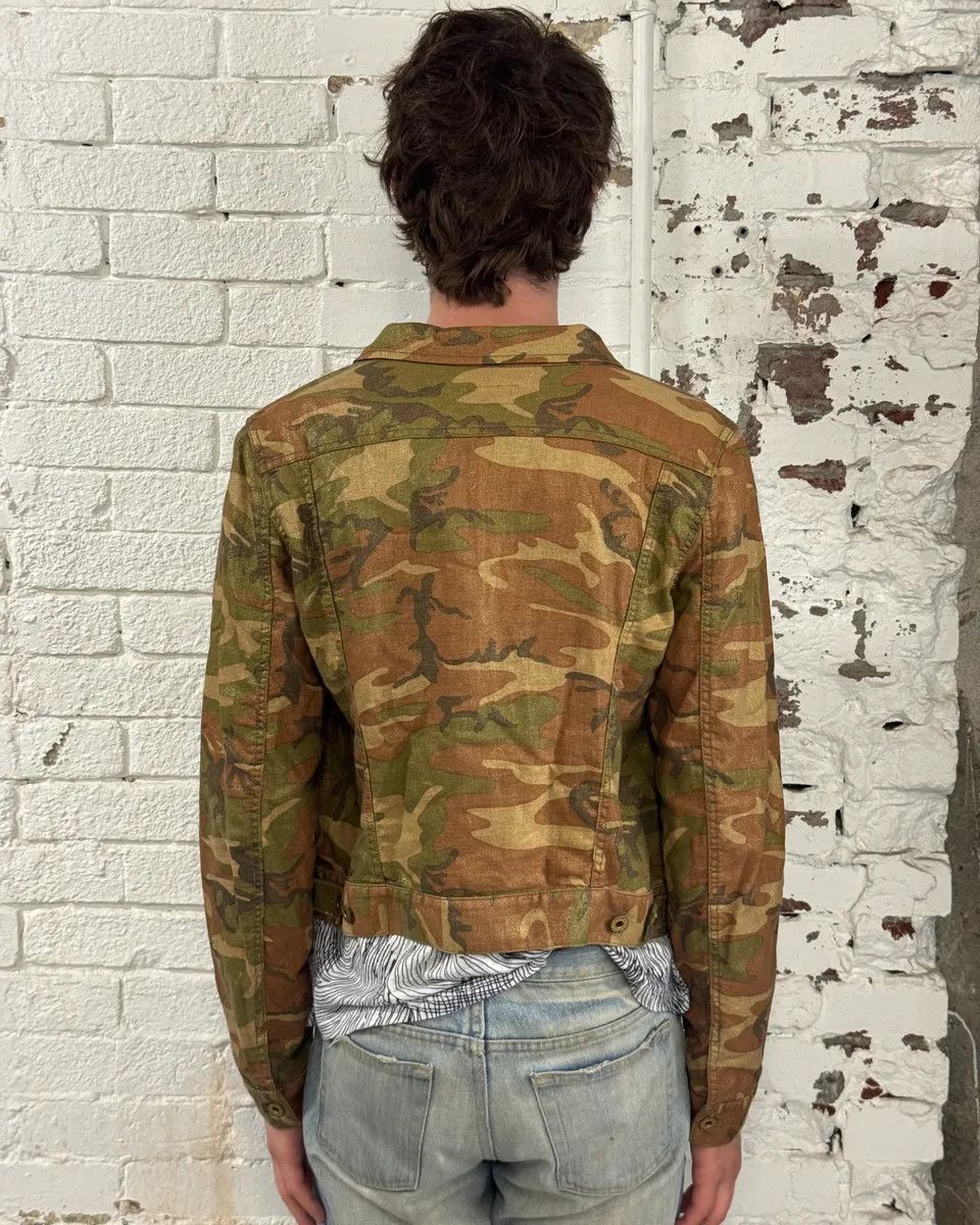 Polo Ralph Lauren Ralph Lauren Shiny Camo Tucker Jacket Size S / US 4 / IT 40 - 4 Thumbnail