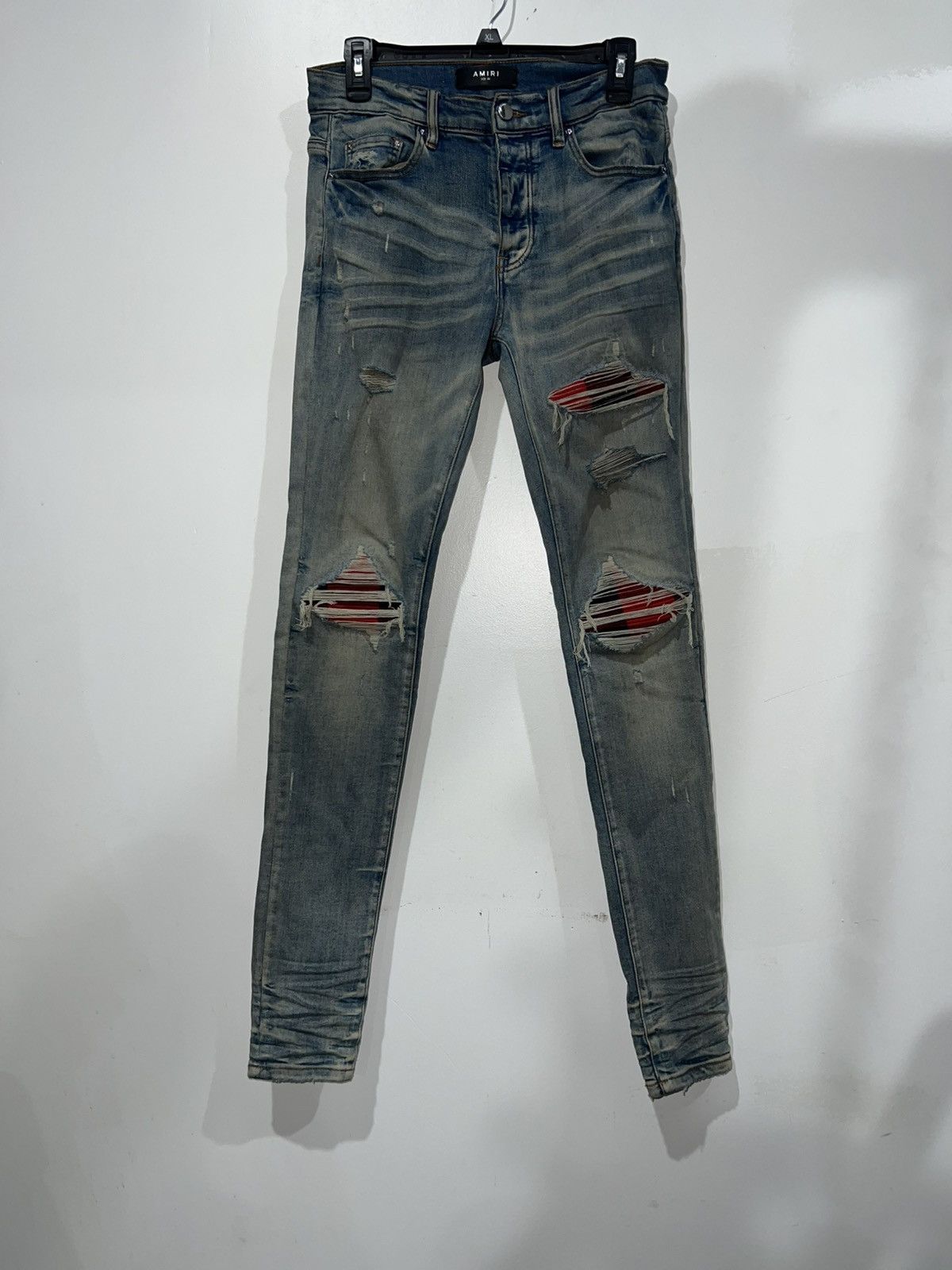 Amiri Amiri MX1 Plaid Size US 30 / EU 46 - 1 Thumbnail