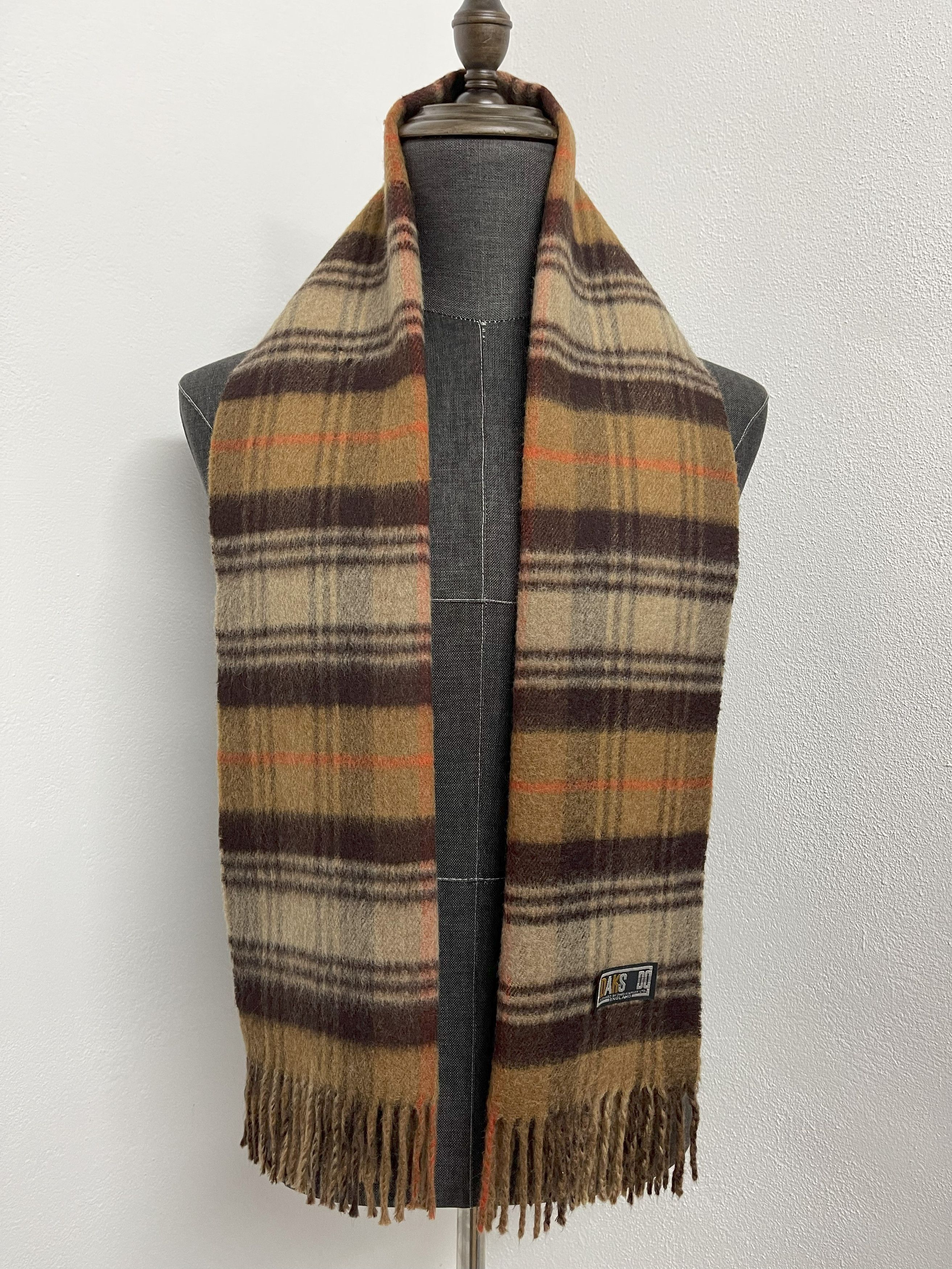 DAKS × Vintage Vintage DAKS Scarf / Muffler - 6061 Size ONE SIZE - 2 Thumbnail