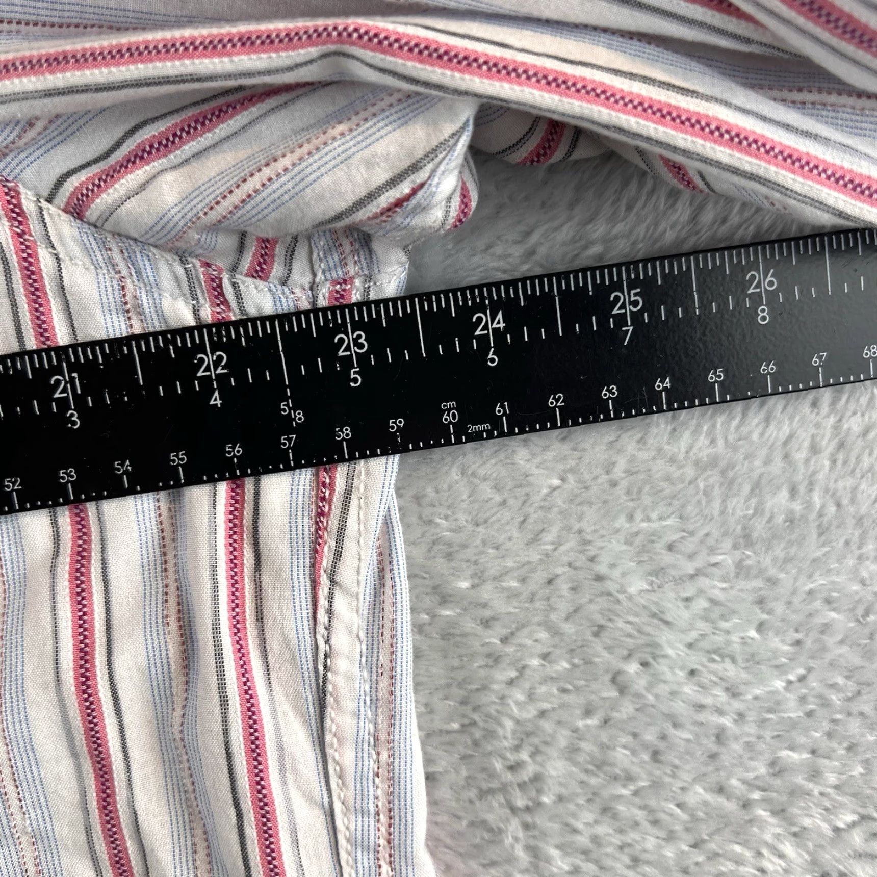 Tommy Bahama Tommy Bahama Striped Button-Up Long Sleeve Shirt Mens L Red White Blue Preppy Size US L / EU 52-54 / 3 - 5 Thumbnail