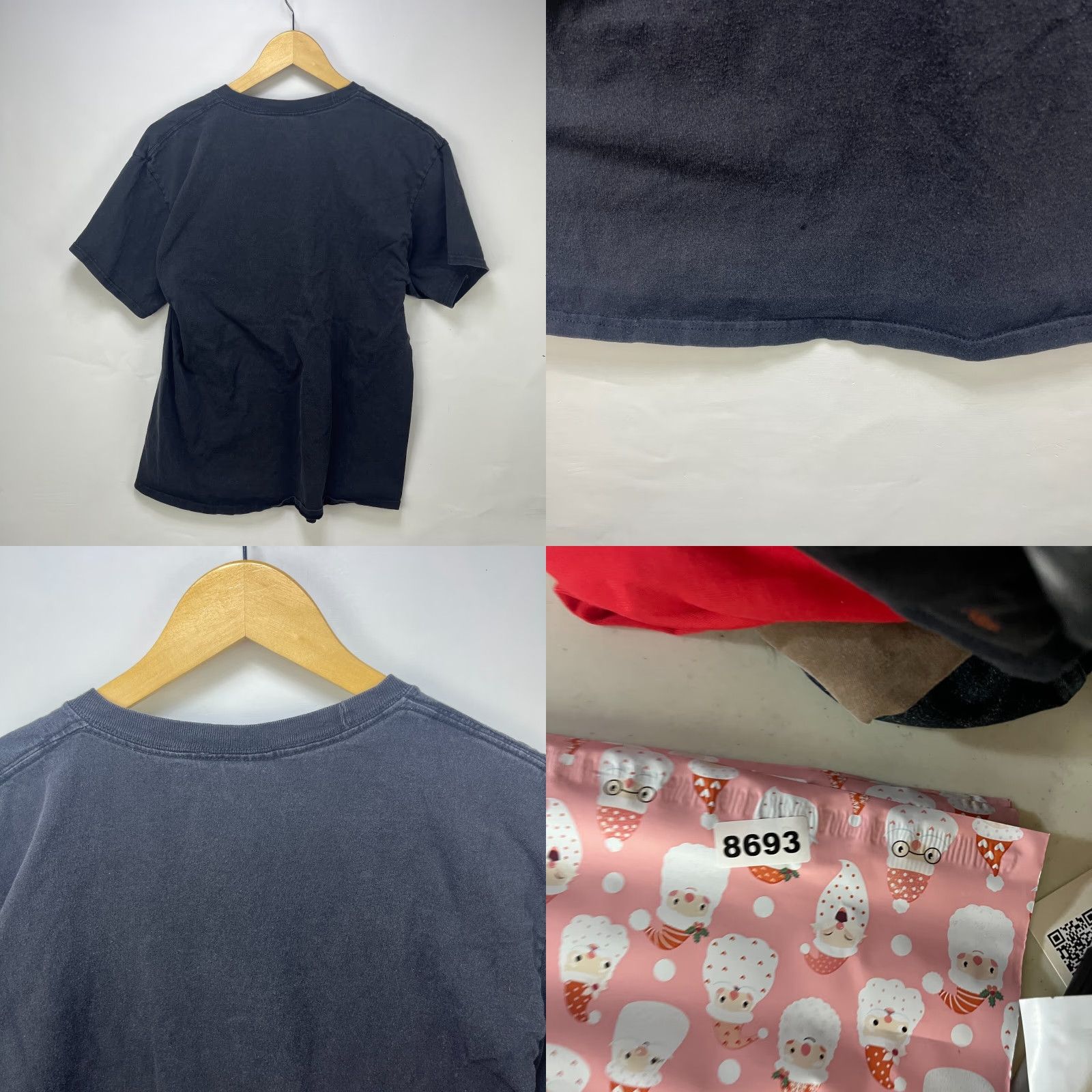 Vintage VINTAGE Black T-Shirt L Adult Men 90s Y2K Sun Faded Blank Shirt Size US L / EU 52-54 / 3 - 8 Thumbnail