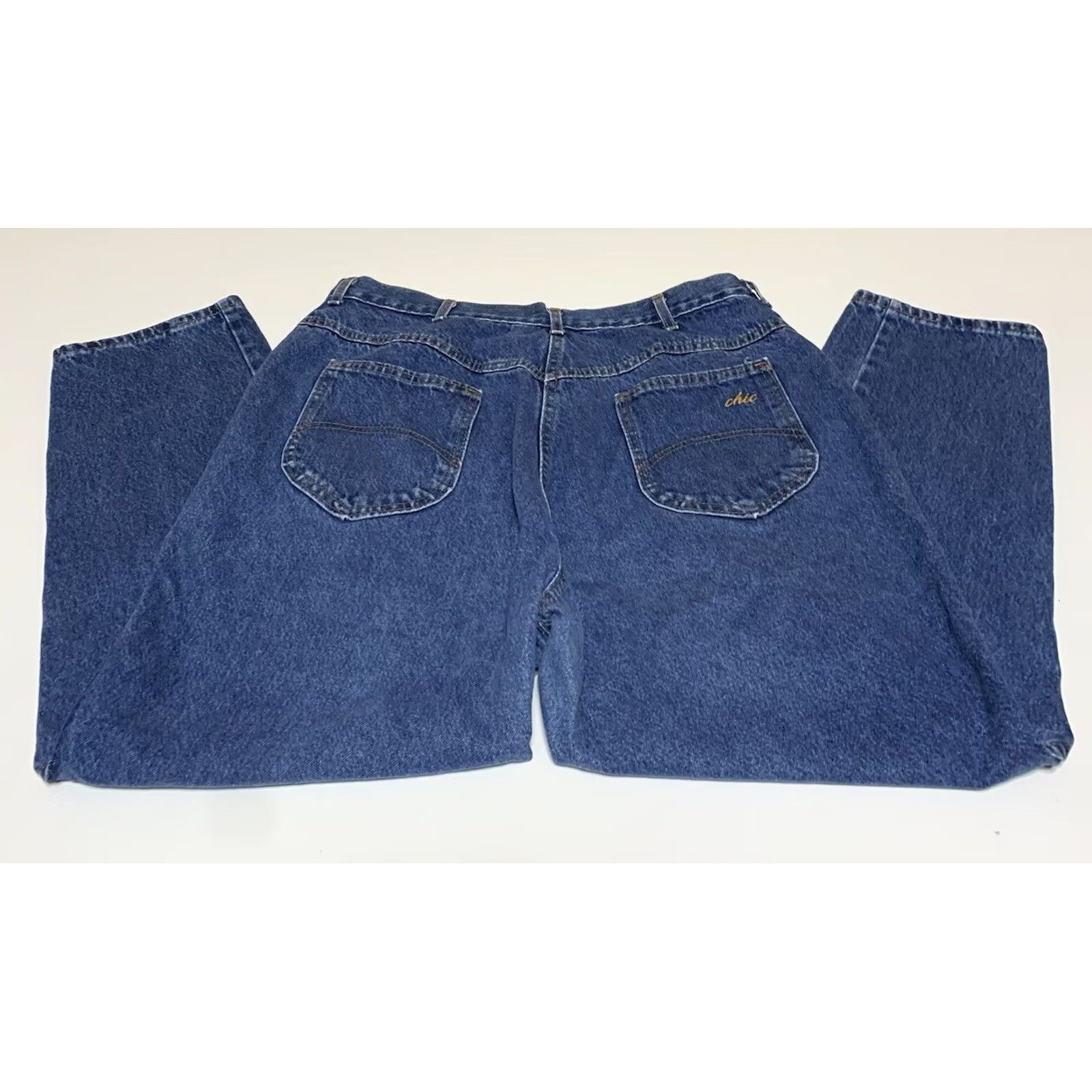 Vintage VINTAGE Chic Denim Mom Jeans 20 WP 34x27 High Waisted Tapper Leg USA Womens Plus 80s 90s Jeans Size 42" / US 20 - 2 Thumbnail