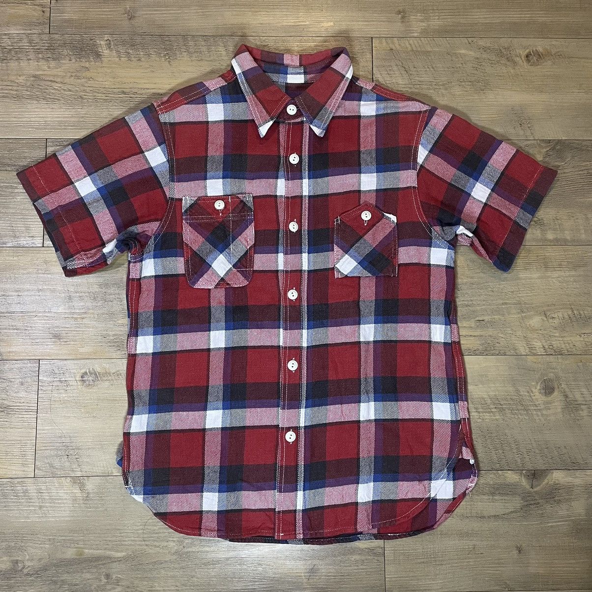 Cushman × Japanese Brand × Vintage Cushman flannel shirt Size US S / EU 44-46 / 1 - 1 Thumbnail