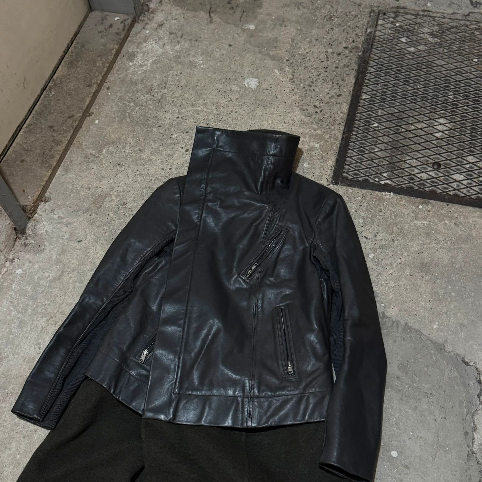 Rick Owens Rick owens leather cashmere coat jacket Size M / US 6-8 / IT 42-44 - 9 Thumbnail