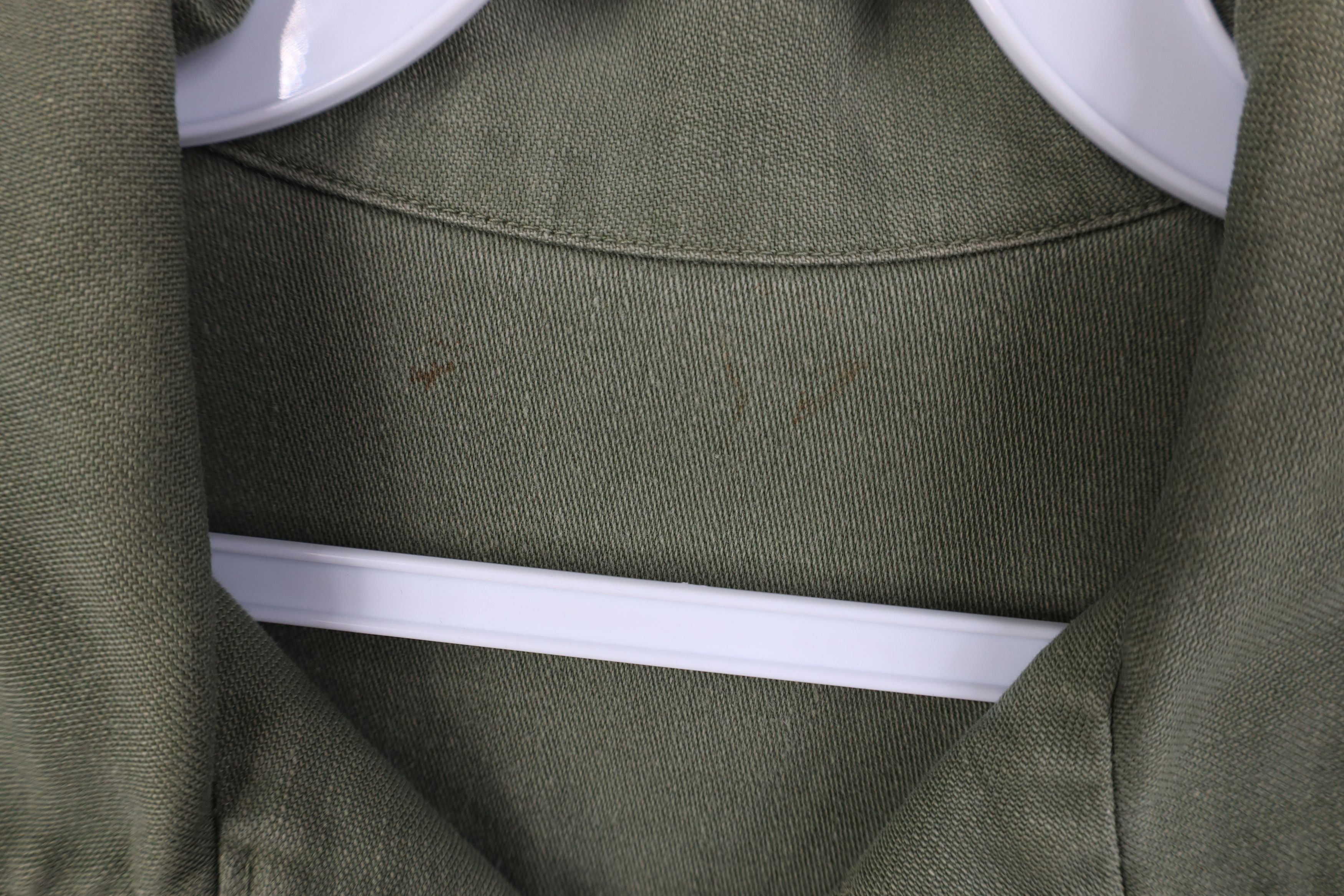 Vintage Vintage 60s 70s Vietnam War USGI Field Army Button Shirt USA Size US M / EU 48-50 / 2 - 9 Thumbnail