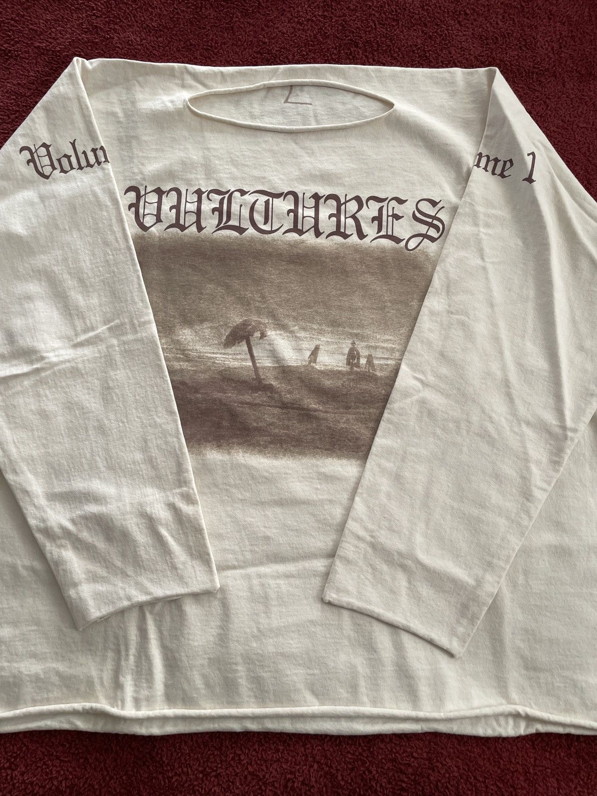 Kanye West Vultures Track List Tee Size US L / EU 52-54 / 3 - 2 Thumbnail