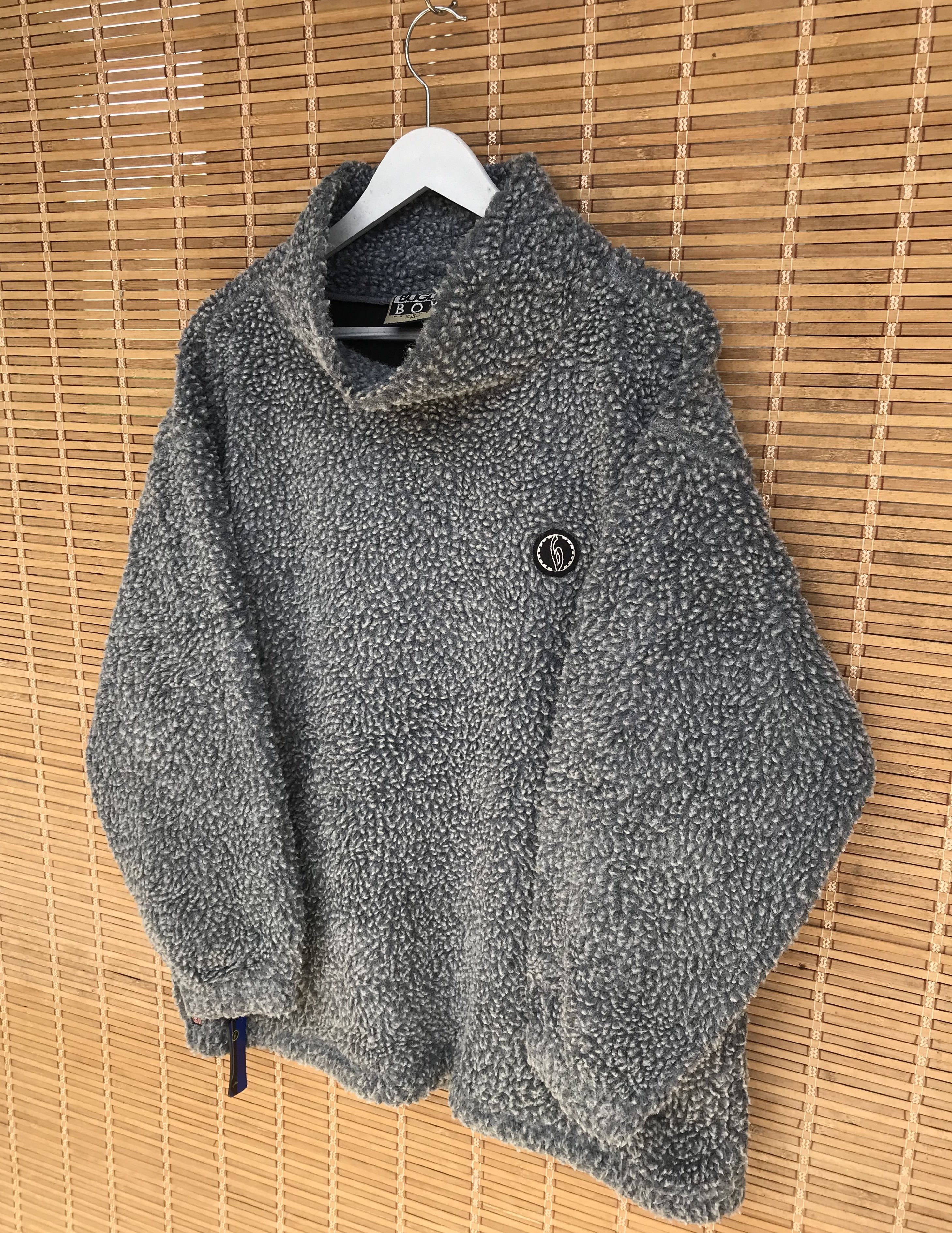 Bugle Boy Vintage Buggle Boy X Pile Fleece turtle loose neck baggy Size US M / EU 48-50 / 2 - 2 Thumbnail