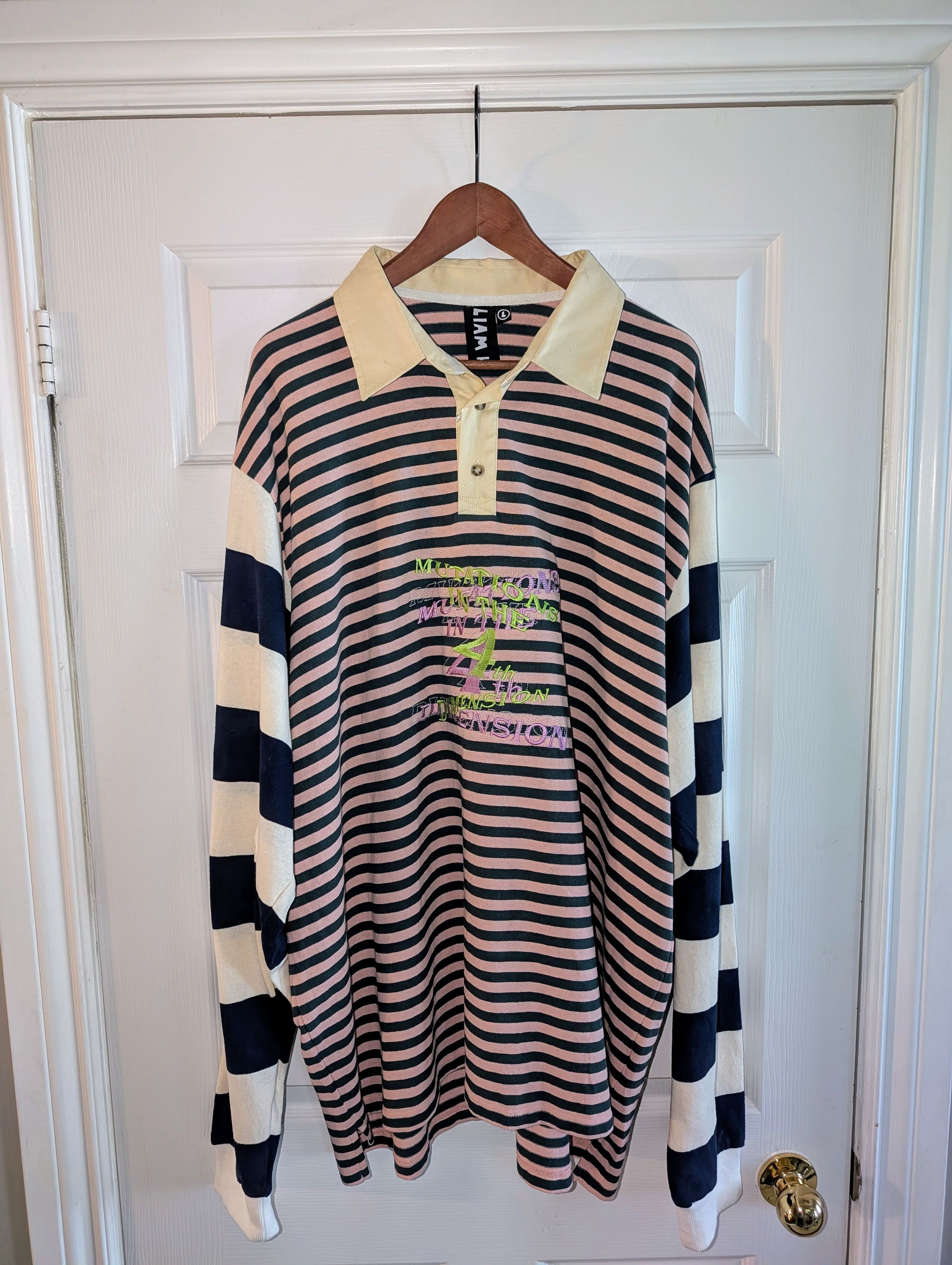 Liam Hodges LIAM HODGES MUTATIONS IN THE 4TH DIMENSION OVERSIZED RUGBY Size US L / EU 52-54 / 3 - 1 Thumbnail